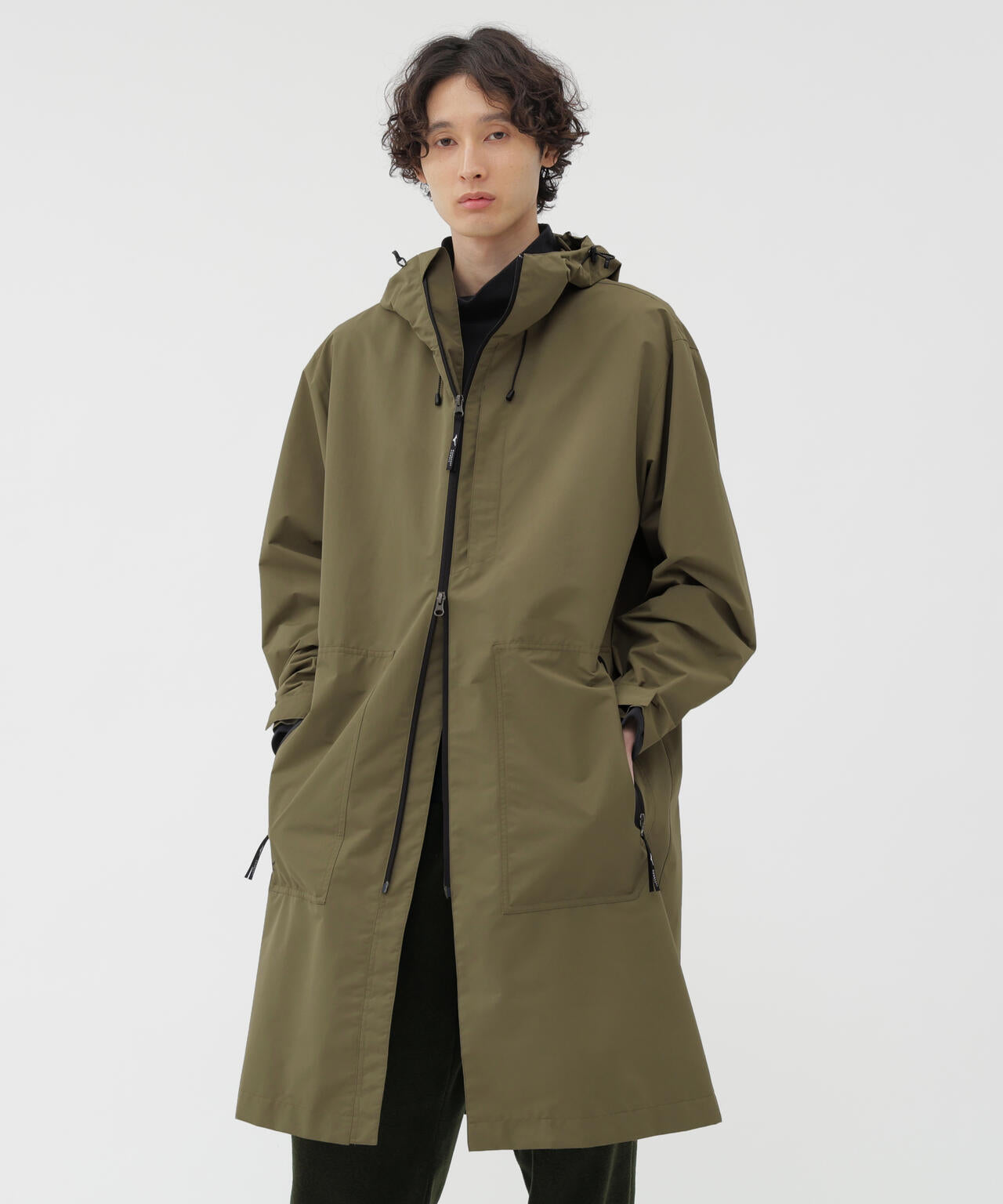 WINDSTOPPER POLYESTER POPLIN COAT | MARGARET HOWELL（マーガレット