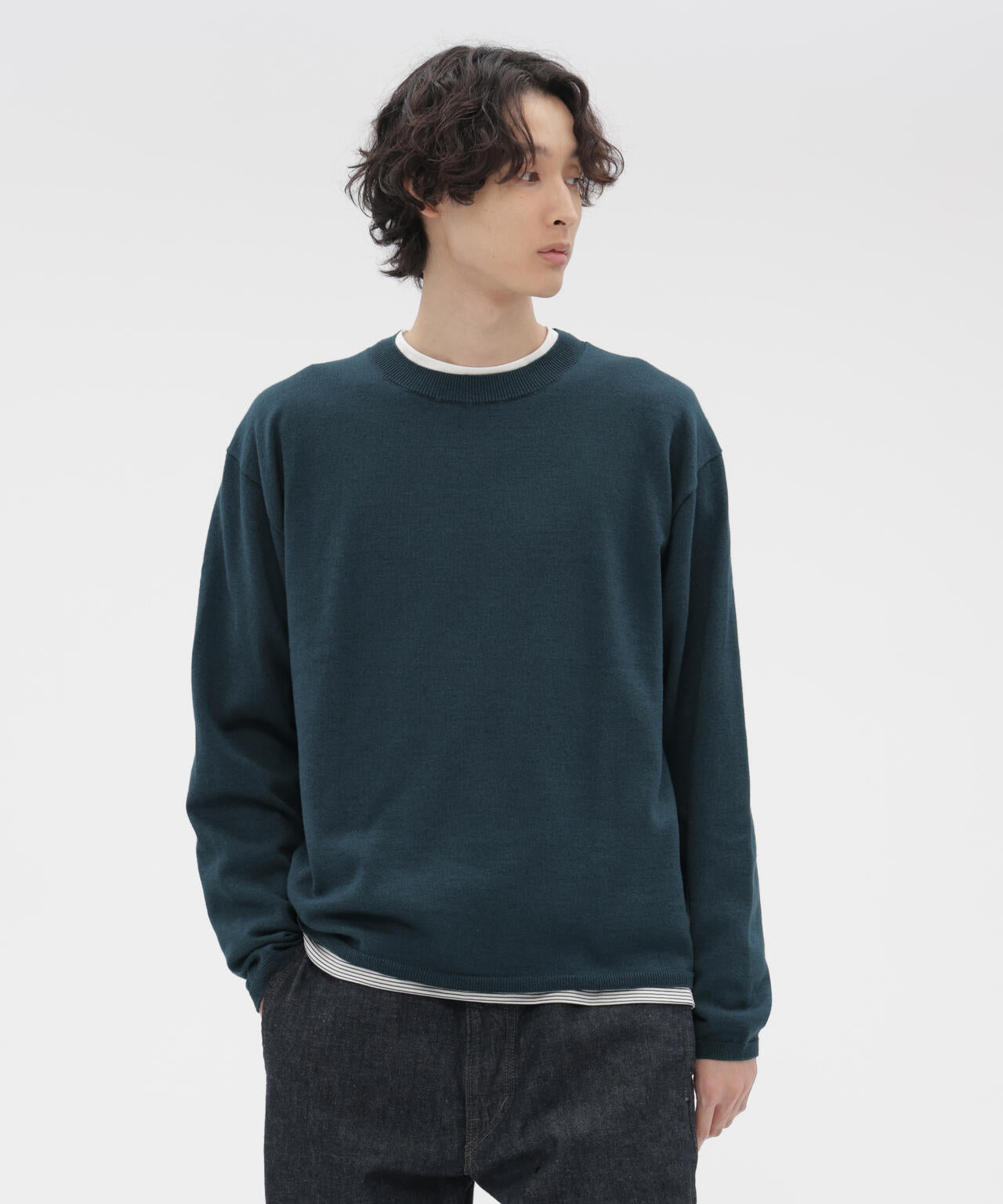 MERINO COTTON TWIST KNITWEAR | MARGARET HOWELL（マーガレット