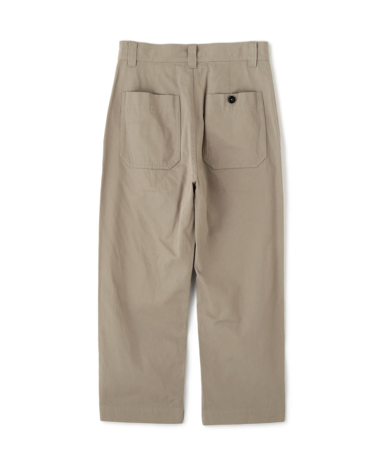 NATURAL COTTON TWILL TROUSERS | MARGARET HOWELL（マーガレット