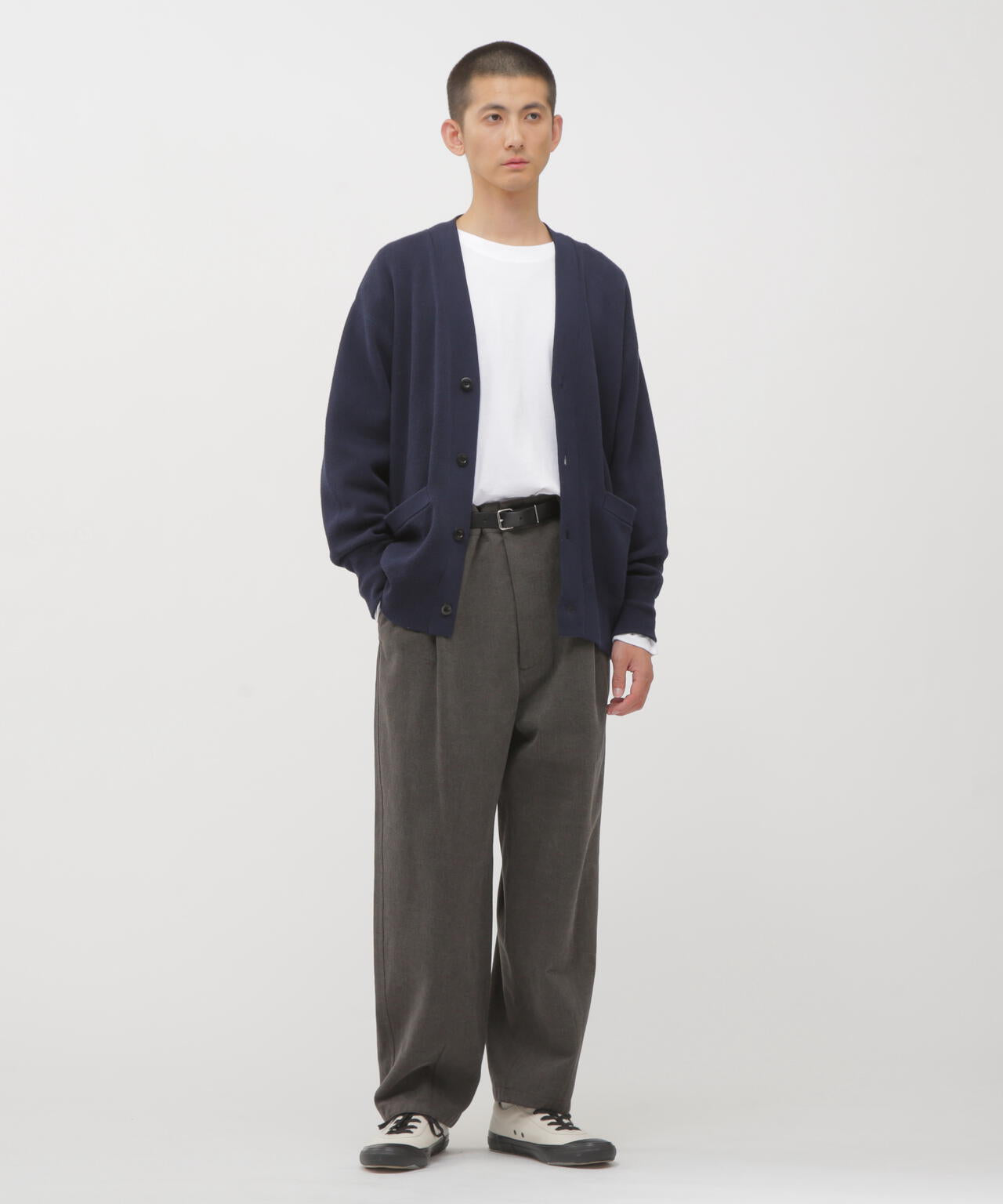 FADED COTTON DRILL TROUSERS | MARGARET HOWELL（マーガレット