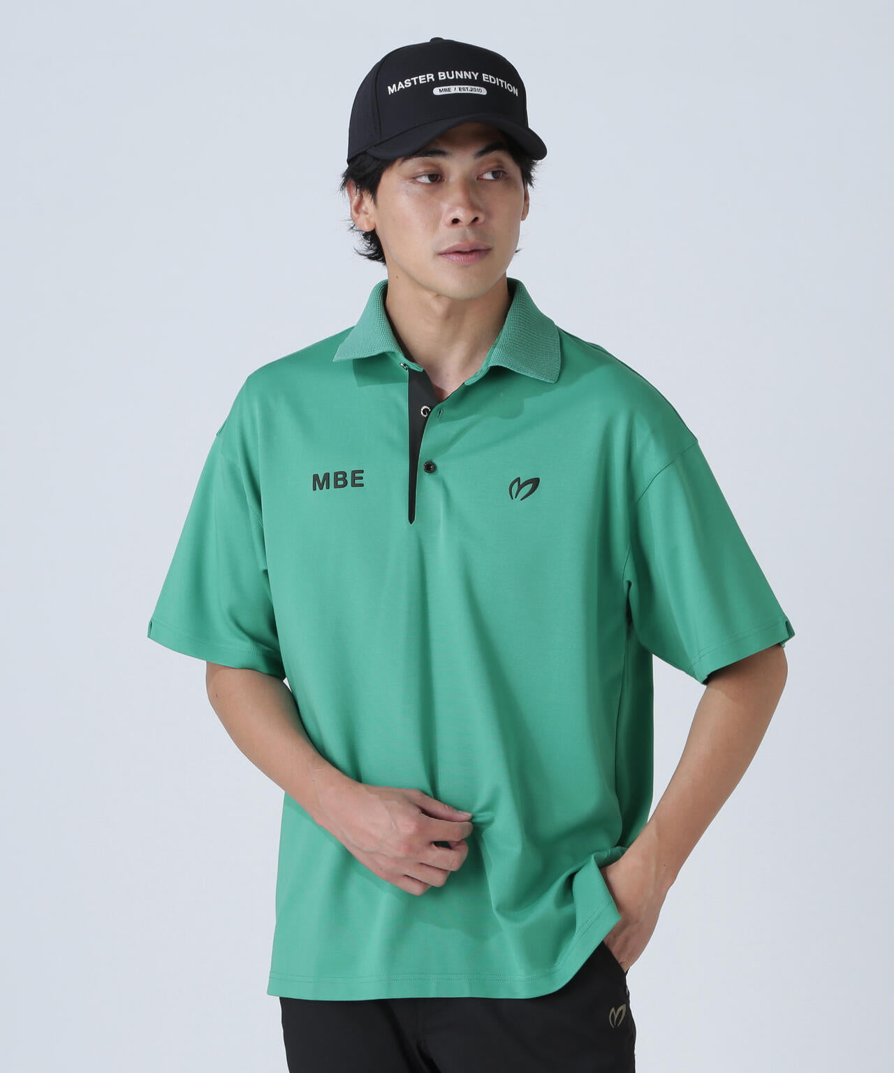 Ry/Nyスムース半袖ポロシャツ | MASTER BUNNY EDITION（マスターバニー