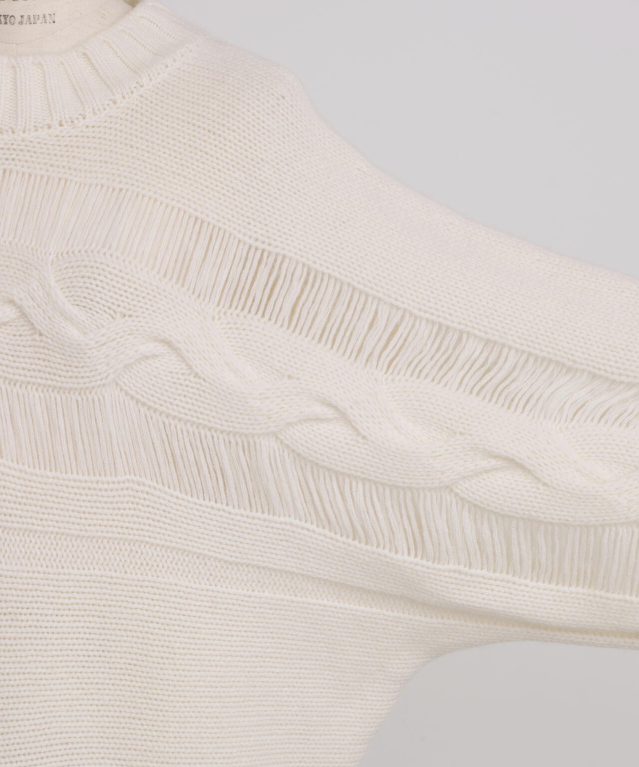 ウールカシミヤケーブルニット | hLM（エイチエルエム） ｜【公式