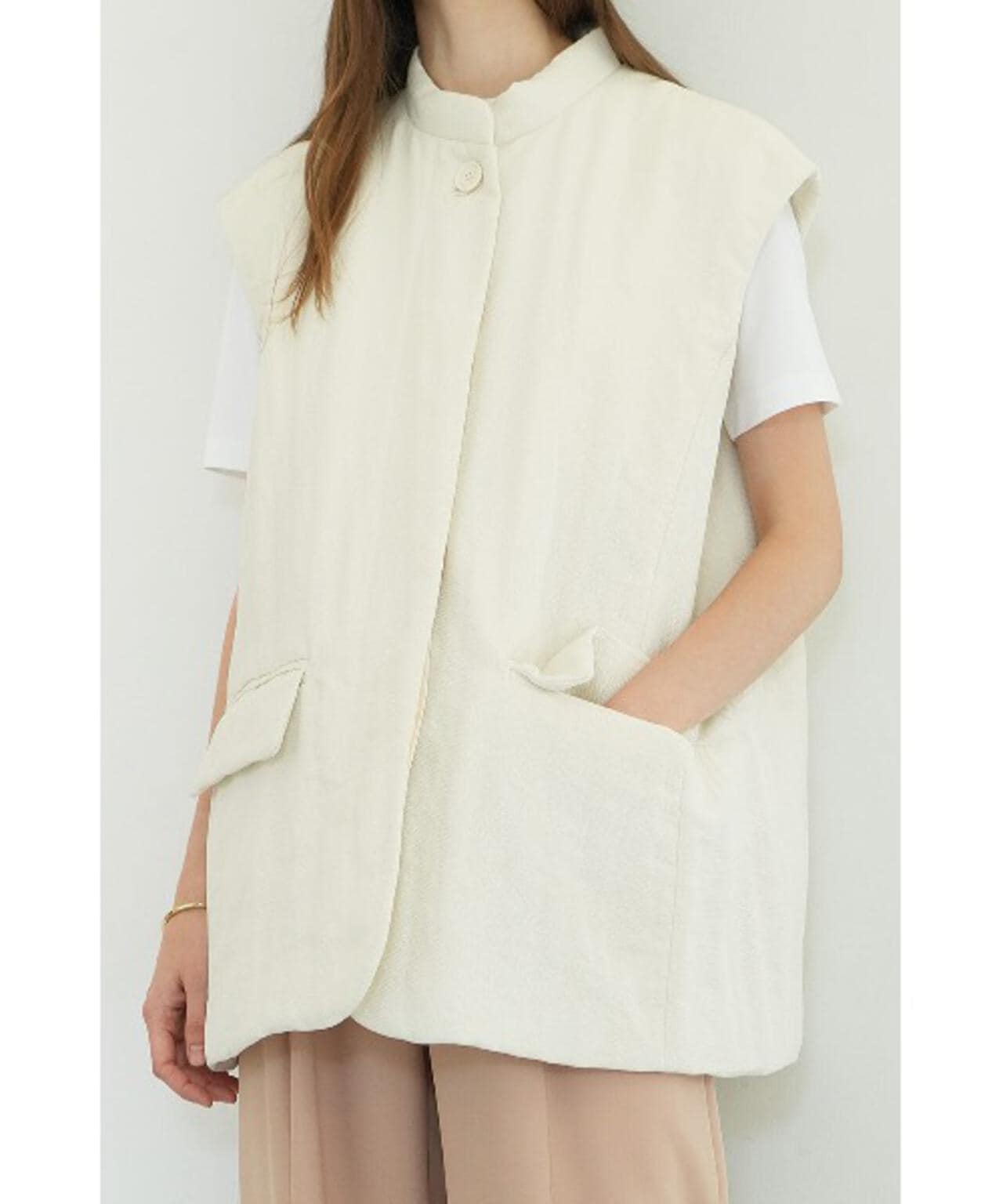 CLANE/クラネ/PADDED MESH VEST | L.H.P（エルエイチピー） ｜【公式