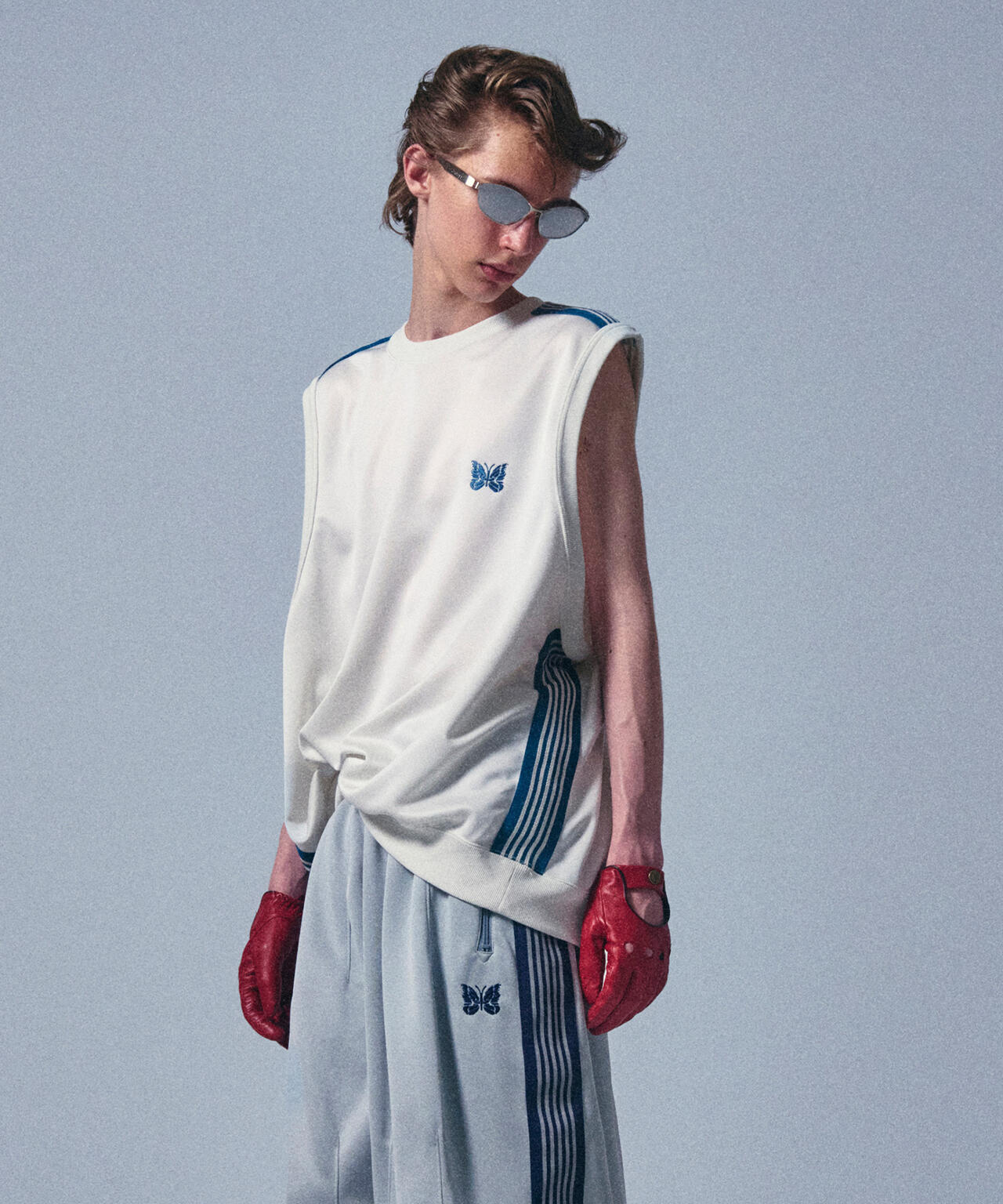 NEEDLES/ニードルズ/【LHP EXCLUSIVE】TRACK CREW NECK | L.H.P