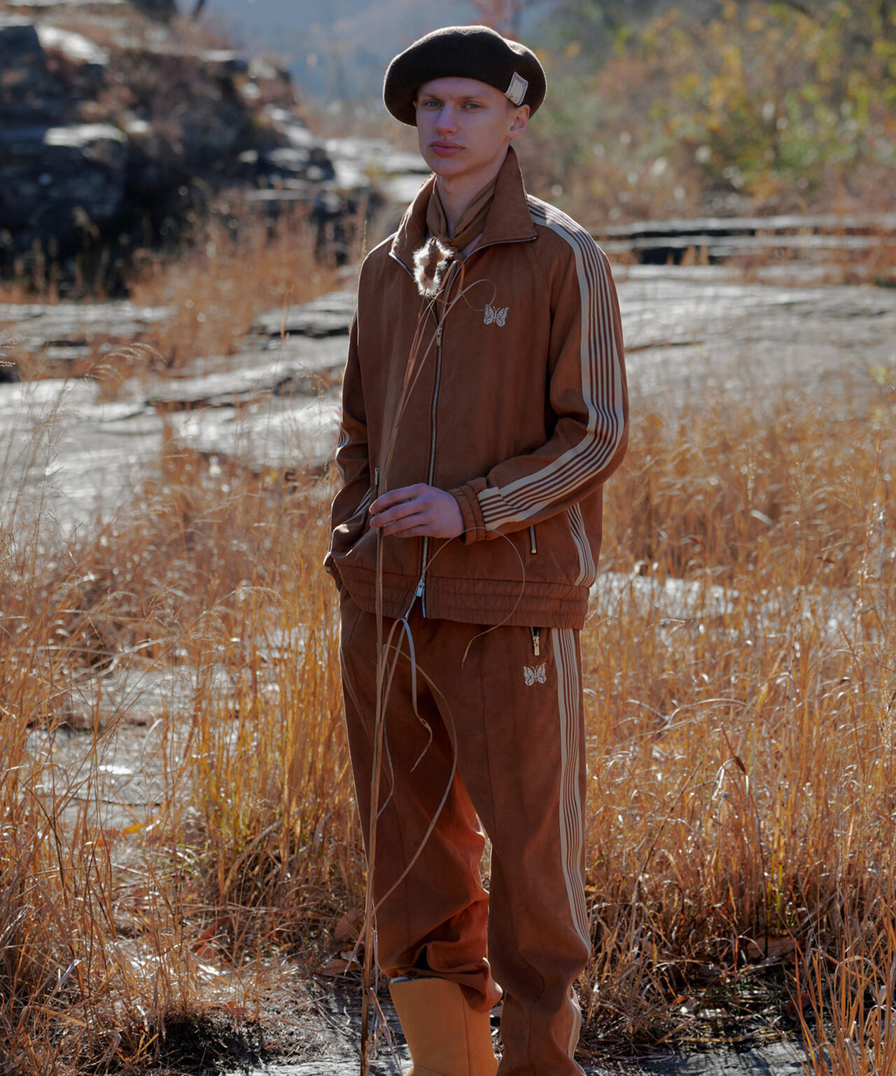 NEEDLES/ニードルズ/【LHP EXCLUSIVE】TRACK JACKET - SYNTHETIC SUEDE