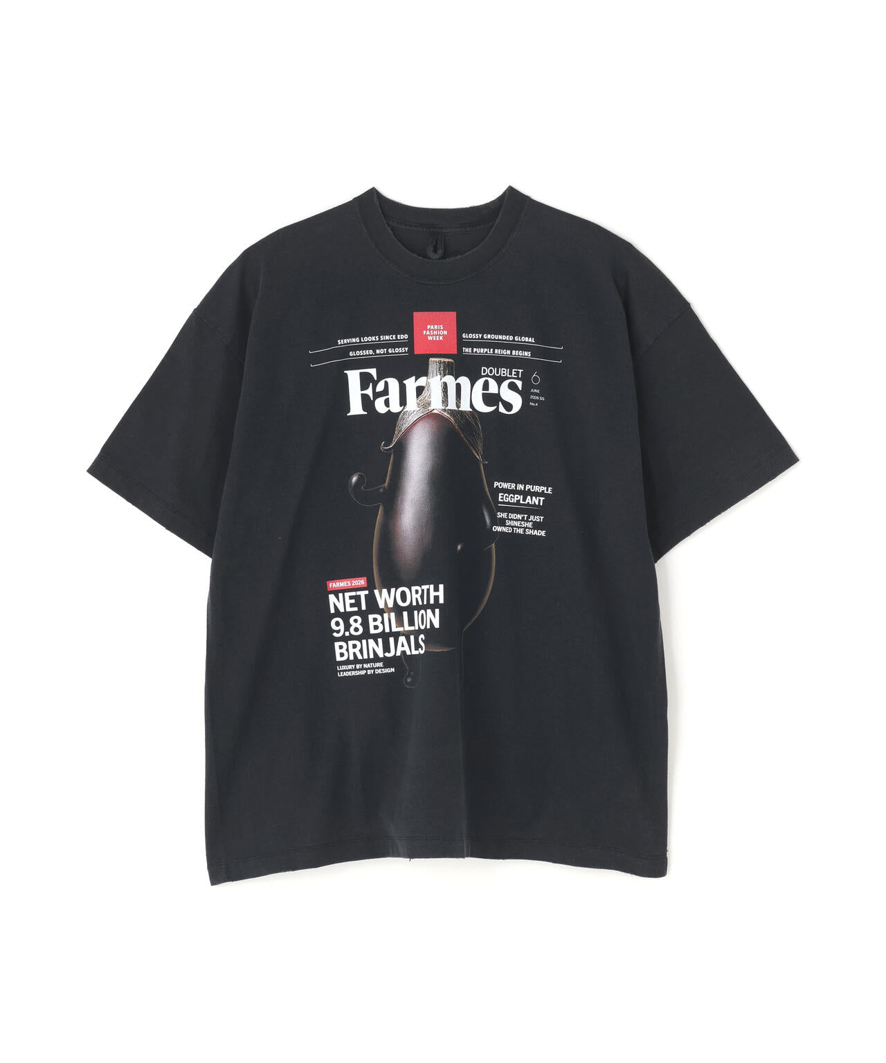 doublet/ダブレット/FARMERS MAGAZINE COVER T-SHIRT | L.H.P