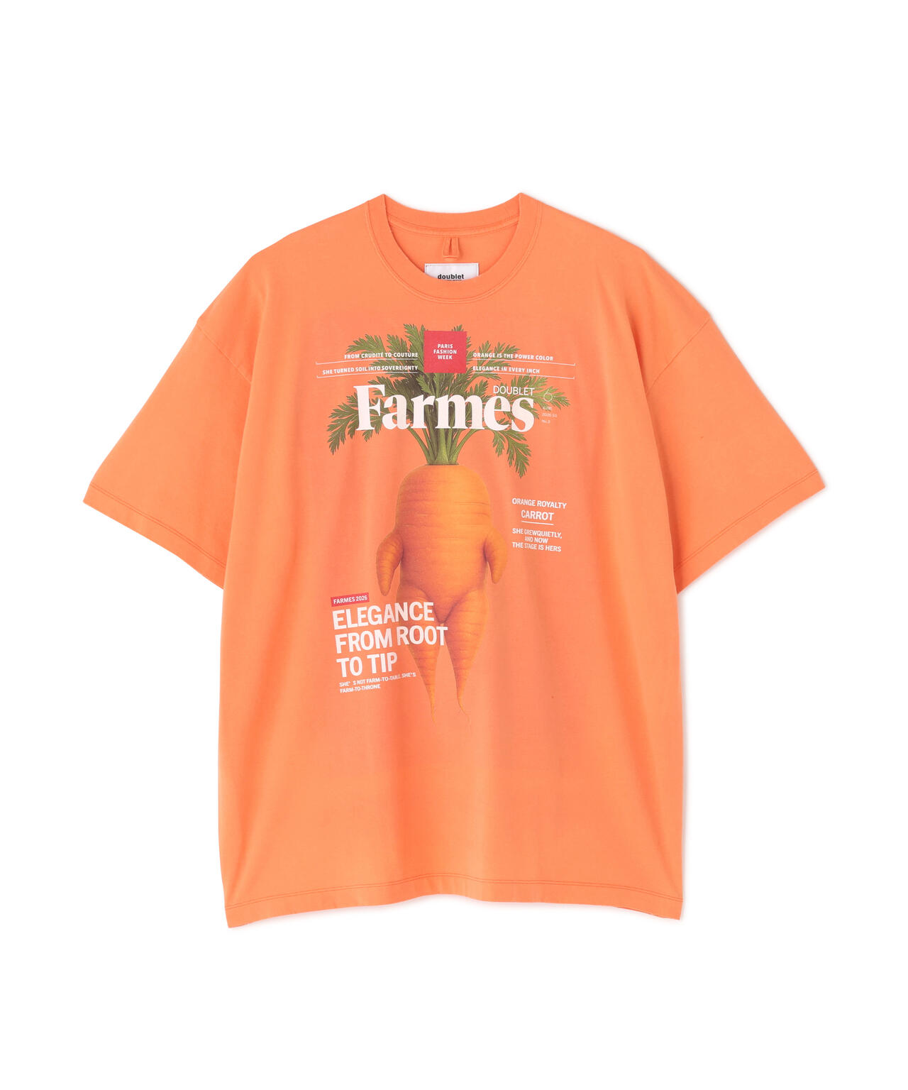 doublet/ダブレット/FARMERS MAGAZINE COVER T-SHIRT | L.H.P