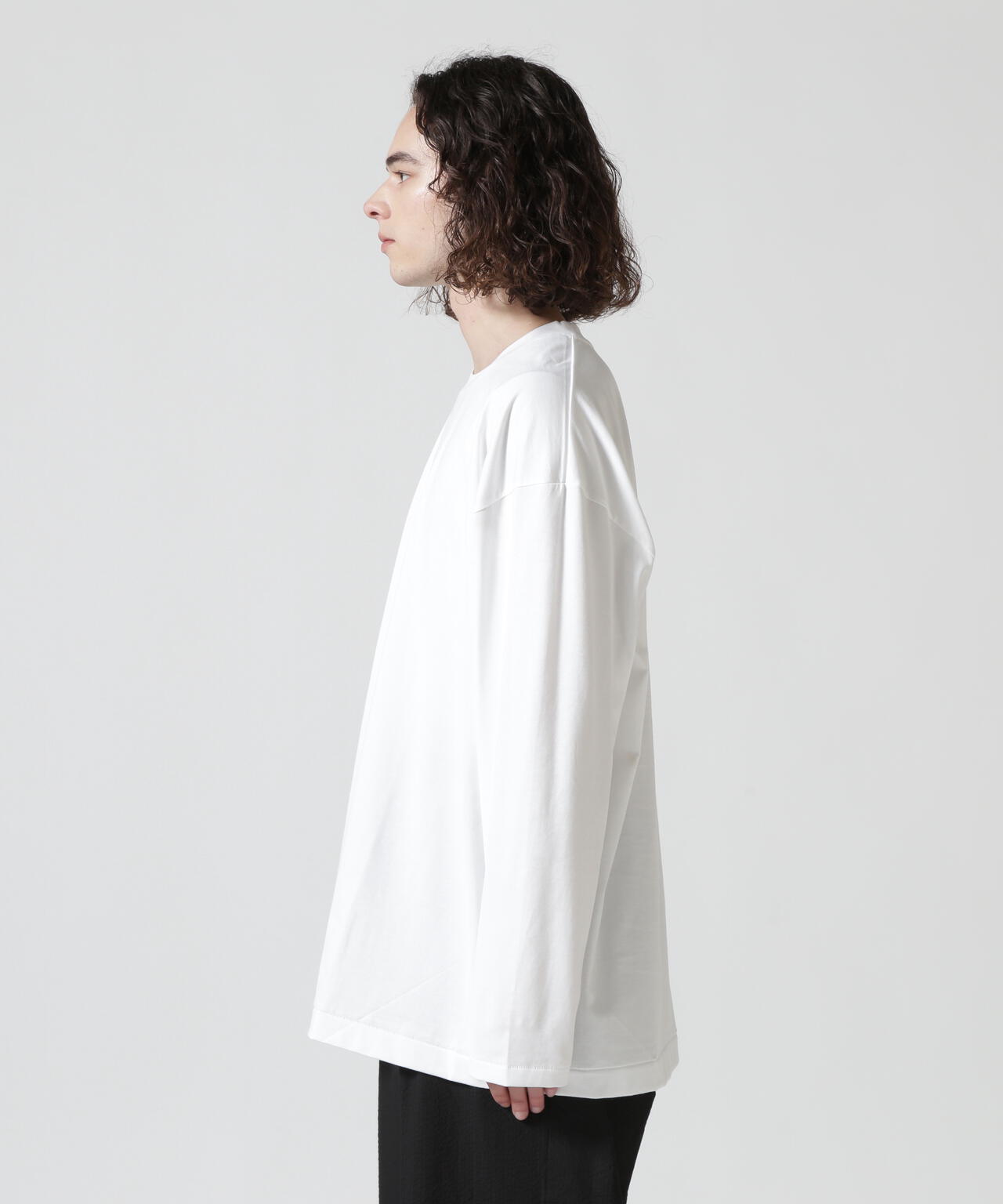 ATON (エイトン)SUVIN60/2 | OVERSIZED L/S T-SHIRT | B'2nd（ビー