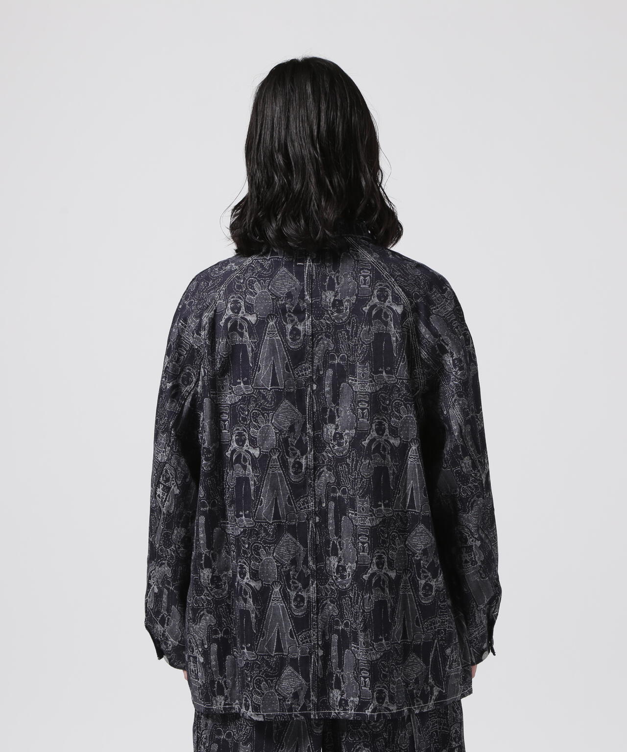 NEEDLES / CHORE COAT - 7OZ DENIM / NATIVE AMERICAN DOLL JQ. | B