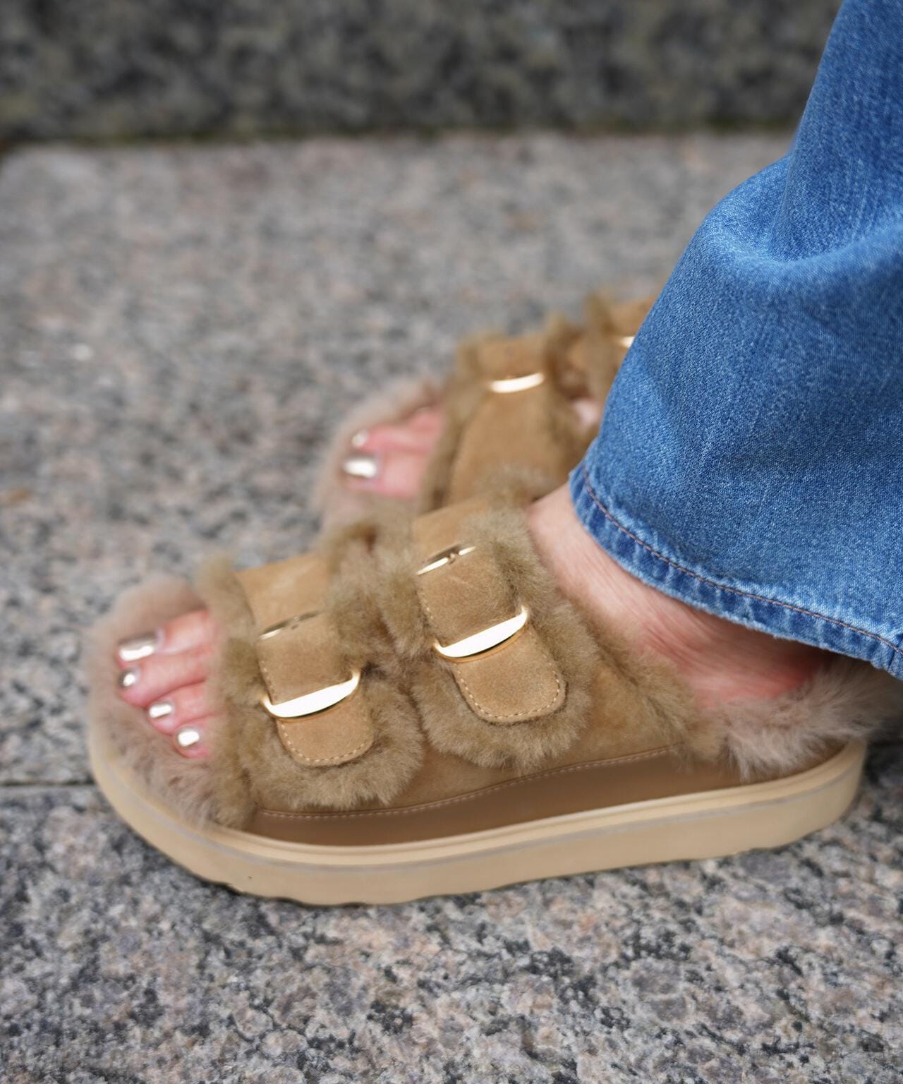 MOHI(モヒ) ファーサンダル | B'2nd（ビーセカンド） ｜【公式】通販