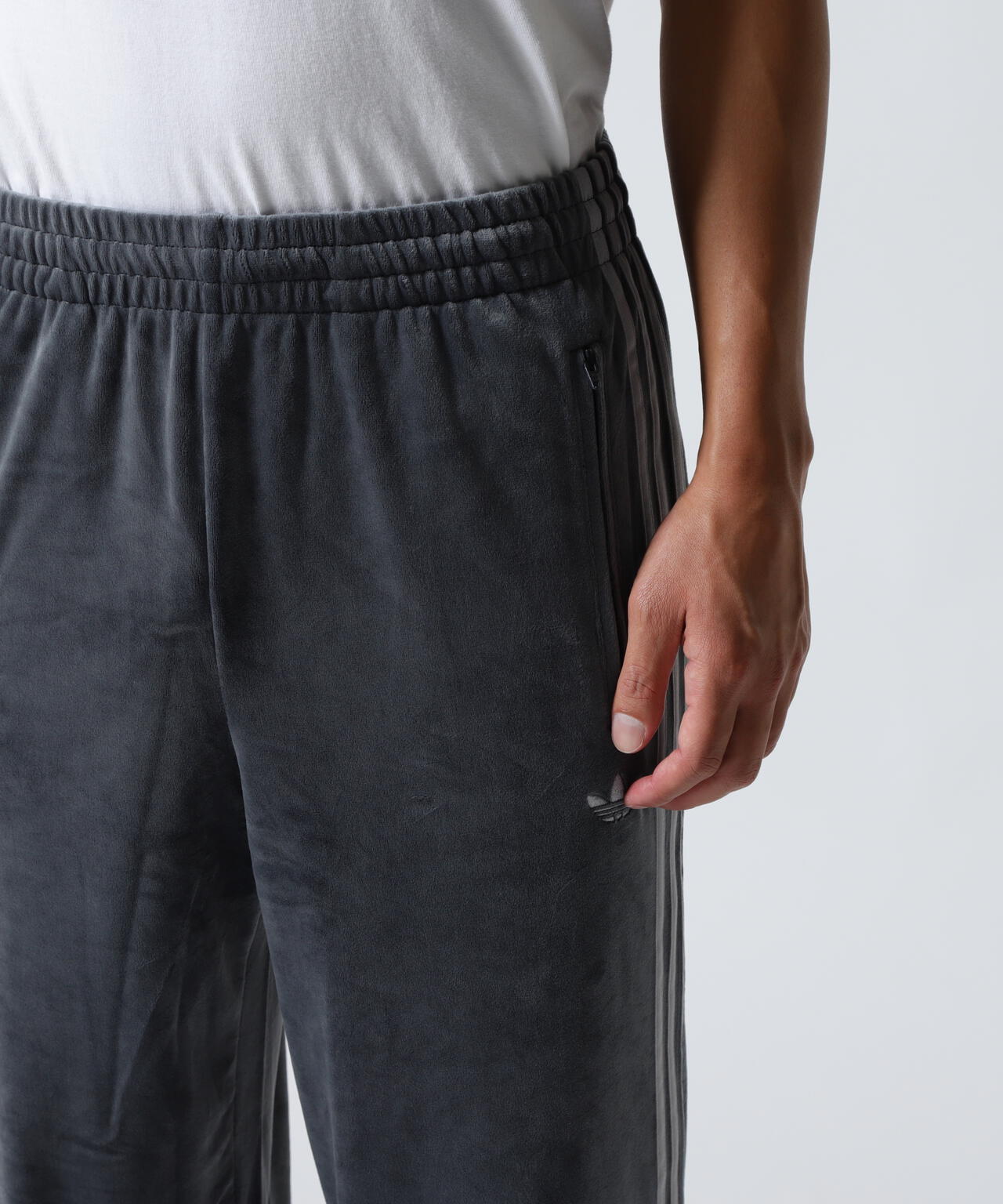 adidas(アディダス)VELOUR TRACK PANTFB TP ベロア トラックパンツ | B