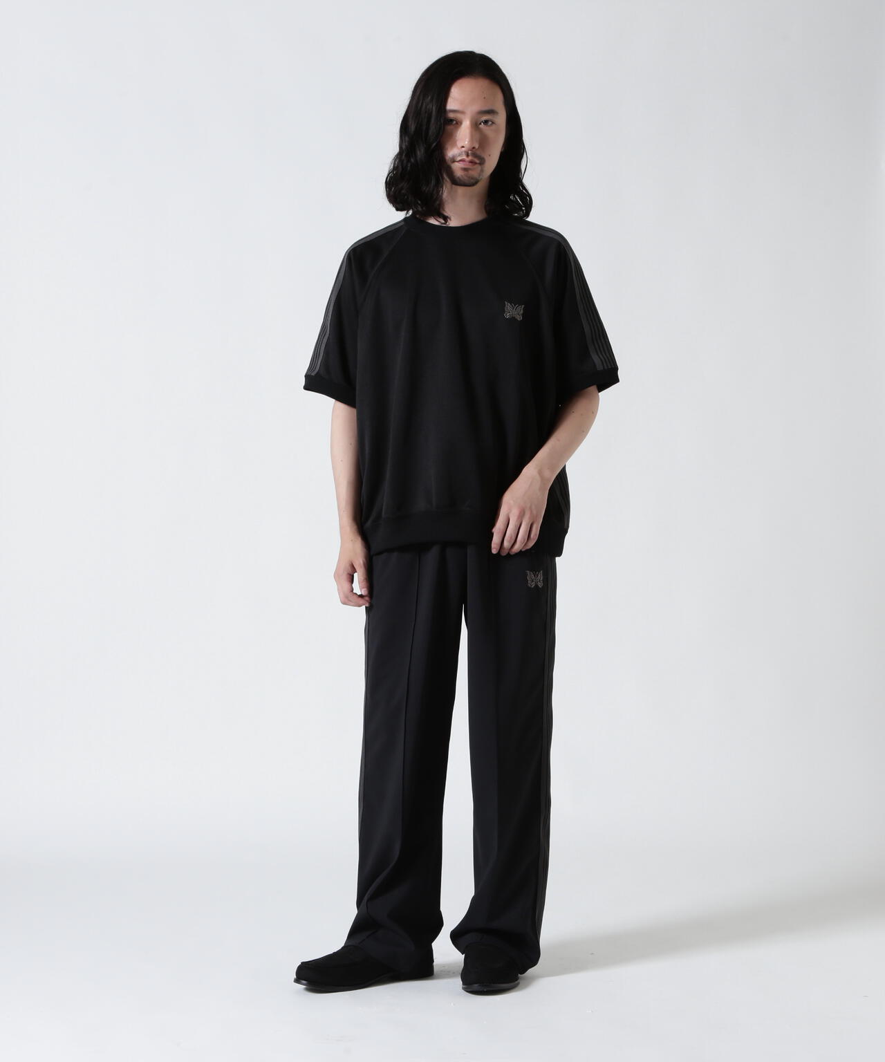 NEEDLES【B'2nd EXCLUSIVE】別注Track Pant-Poly Cloth(UNISEX) | B