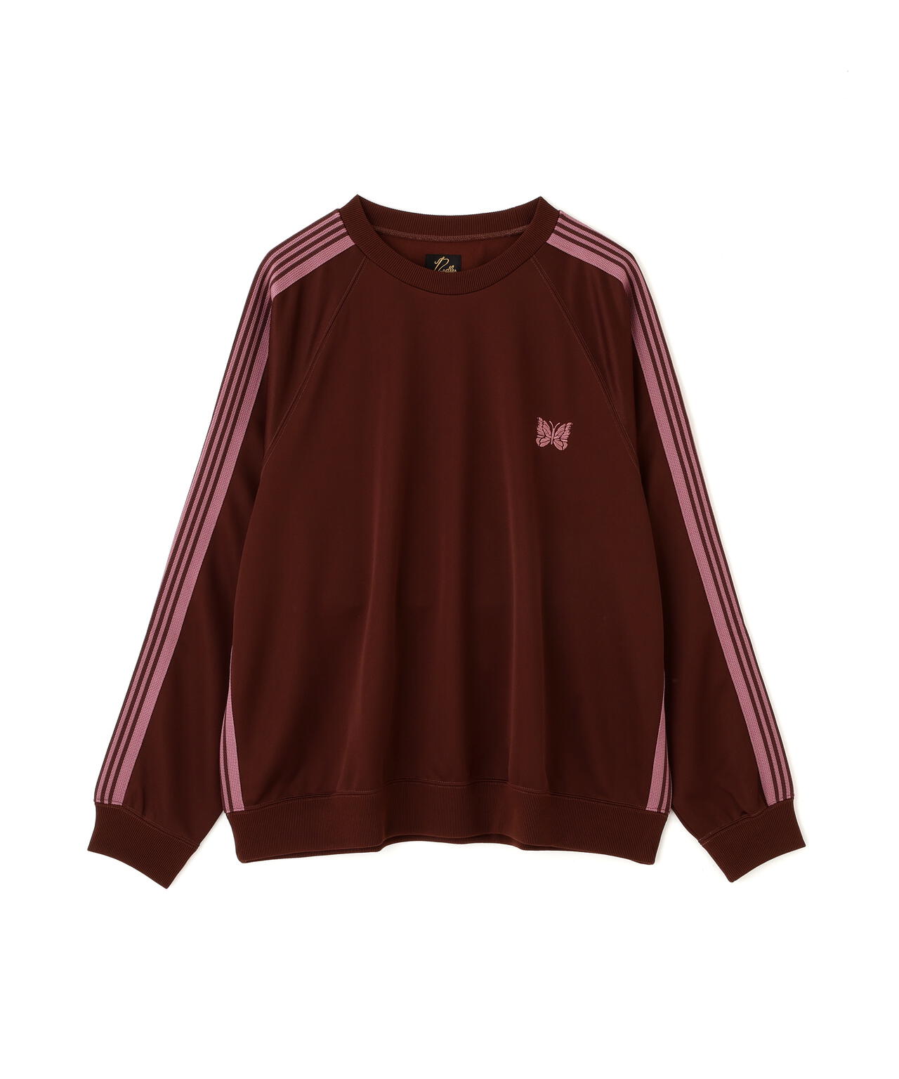 NEEDLES ニードルズ / Track Crew Neck Shirt - Poly Smooth RW315 | B