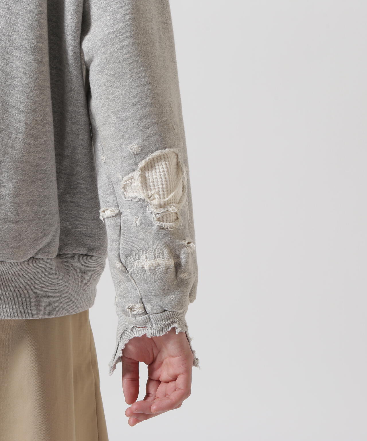 SAINT MICHAEL/セント マイケル/HOODIE/DOUBLE FACE/GRAY | ROYAL