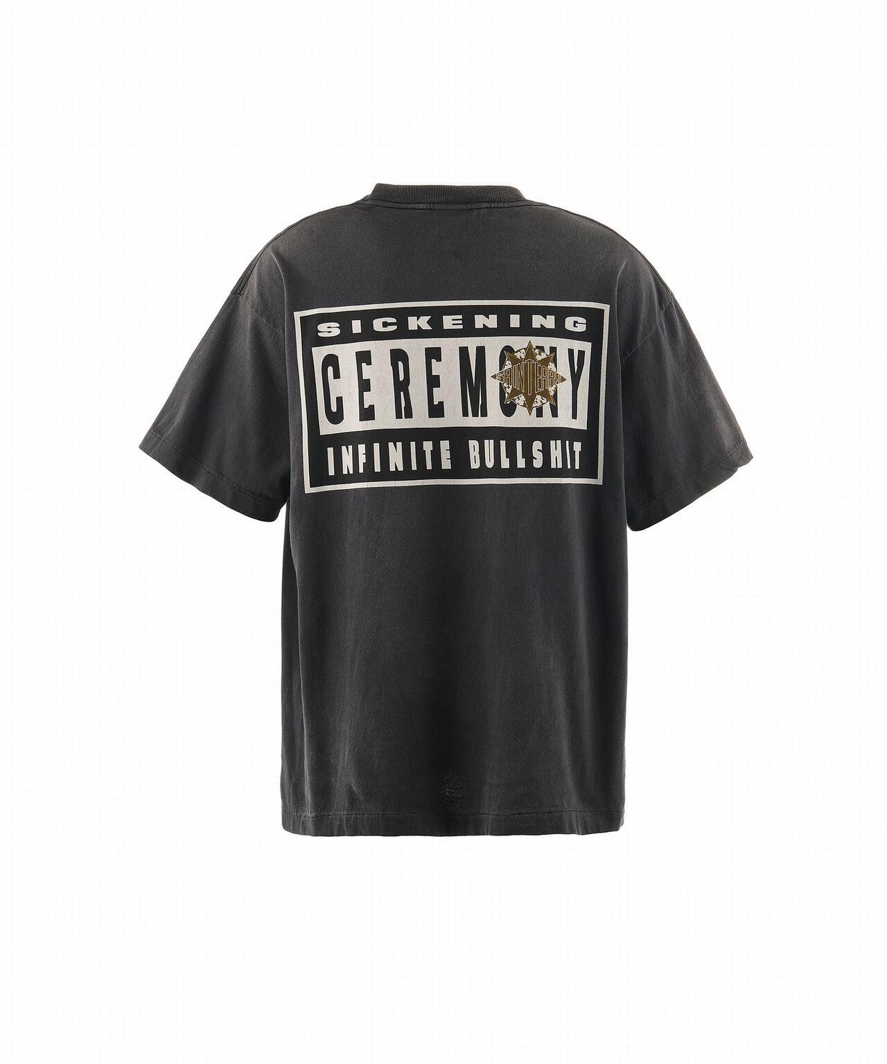 セントマイケル デニムティアーズ M Tシャツ SAINT Mxxxxxx x DENIM