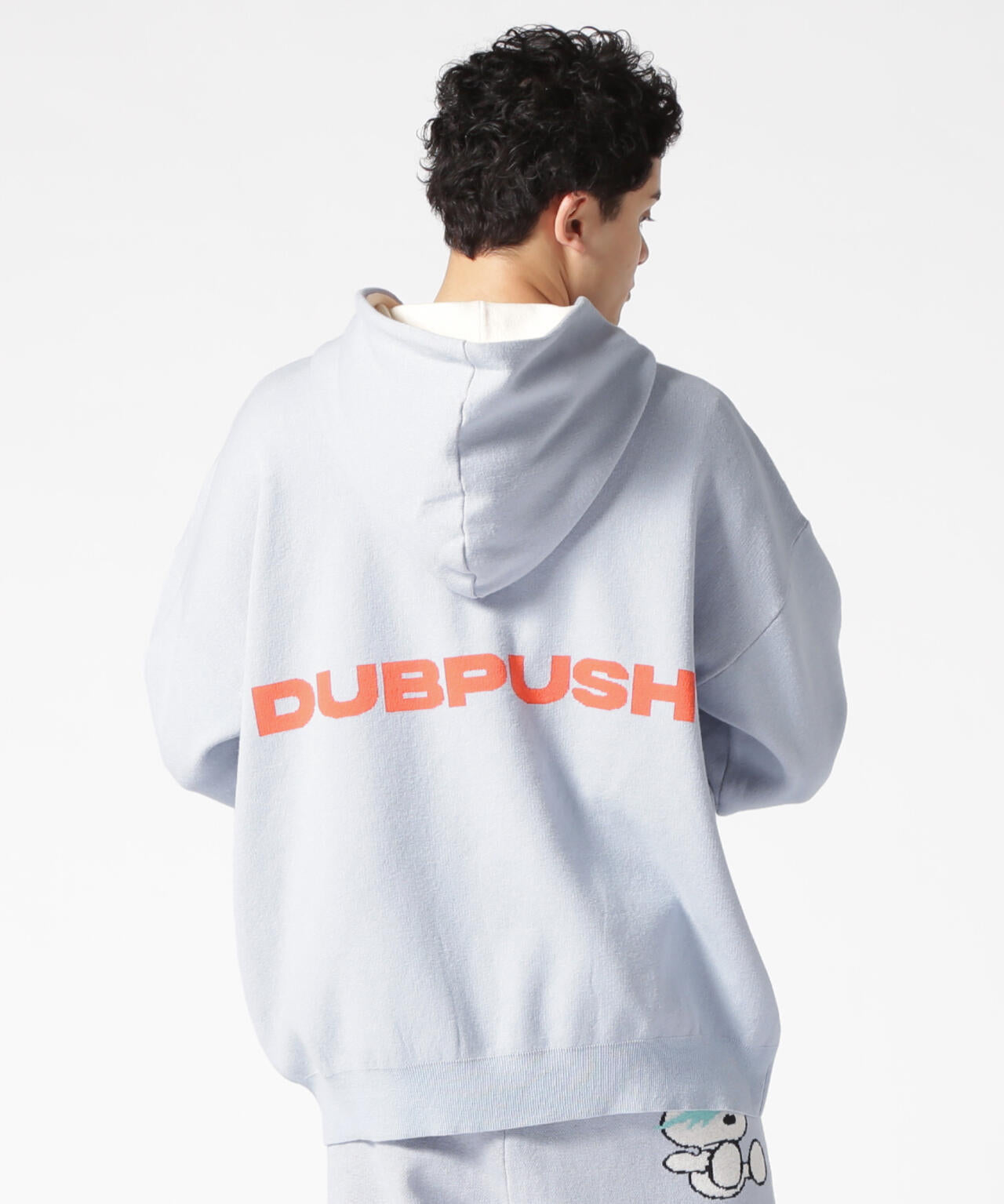 TAIN DOUBLE PUSH/タインダブルプッシュ/Exc. KNIT HOODIE | ROYAL