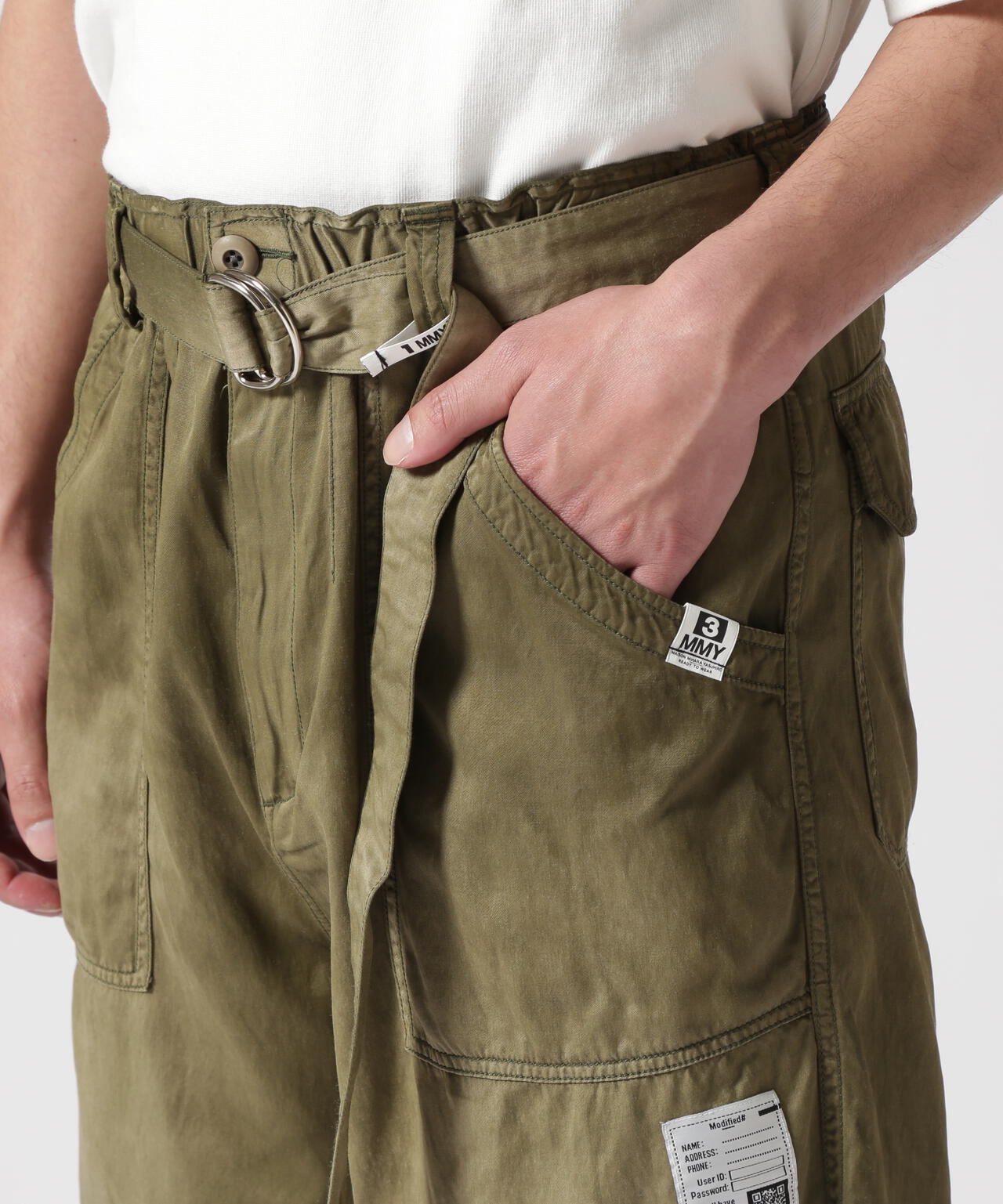 Maison MIHARAYASUHIRO/メゾン ミハラヤスヒロ/AGED BAKER SHORTS