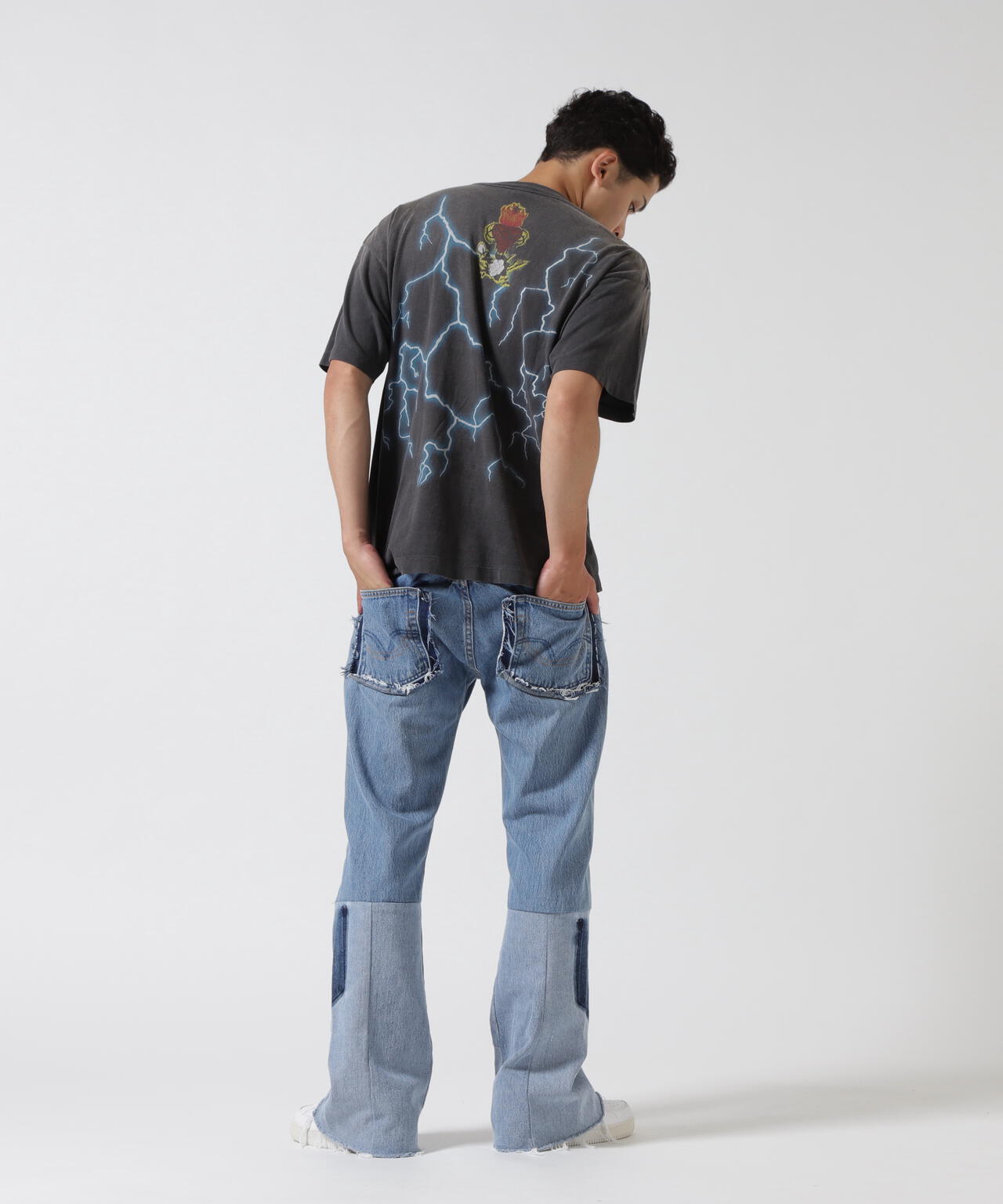 SAINT MICHAEL/セントマイケル/SS TEE MARIA BLACK | ROYAL FLASH