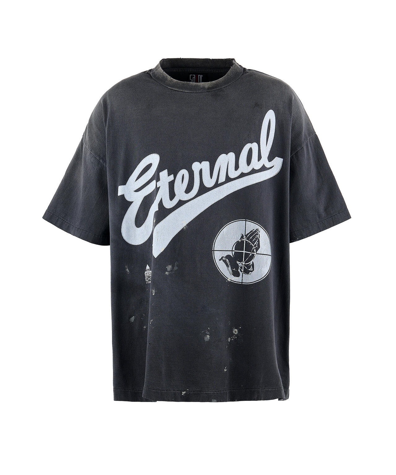 SAINT MICHAEL/セントマイケル/FG SS TEE / SNT OF GOD BLACK | ROYAL