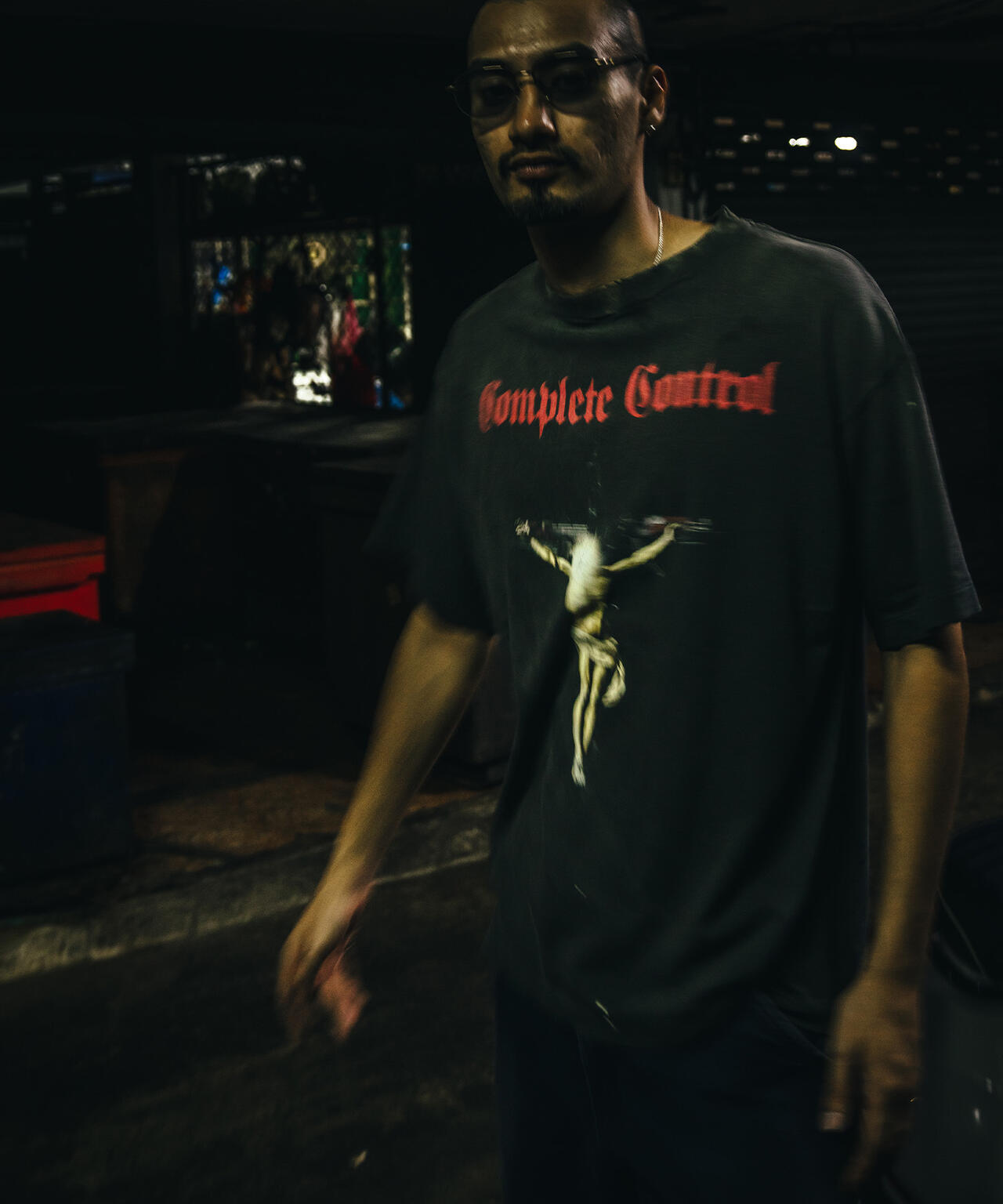 SAINT MICHAEL/セントマイケル/KK_SS TEE / COMPLETE CONTRL | ROYAL