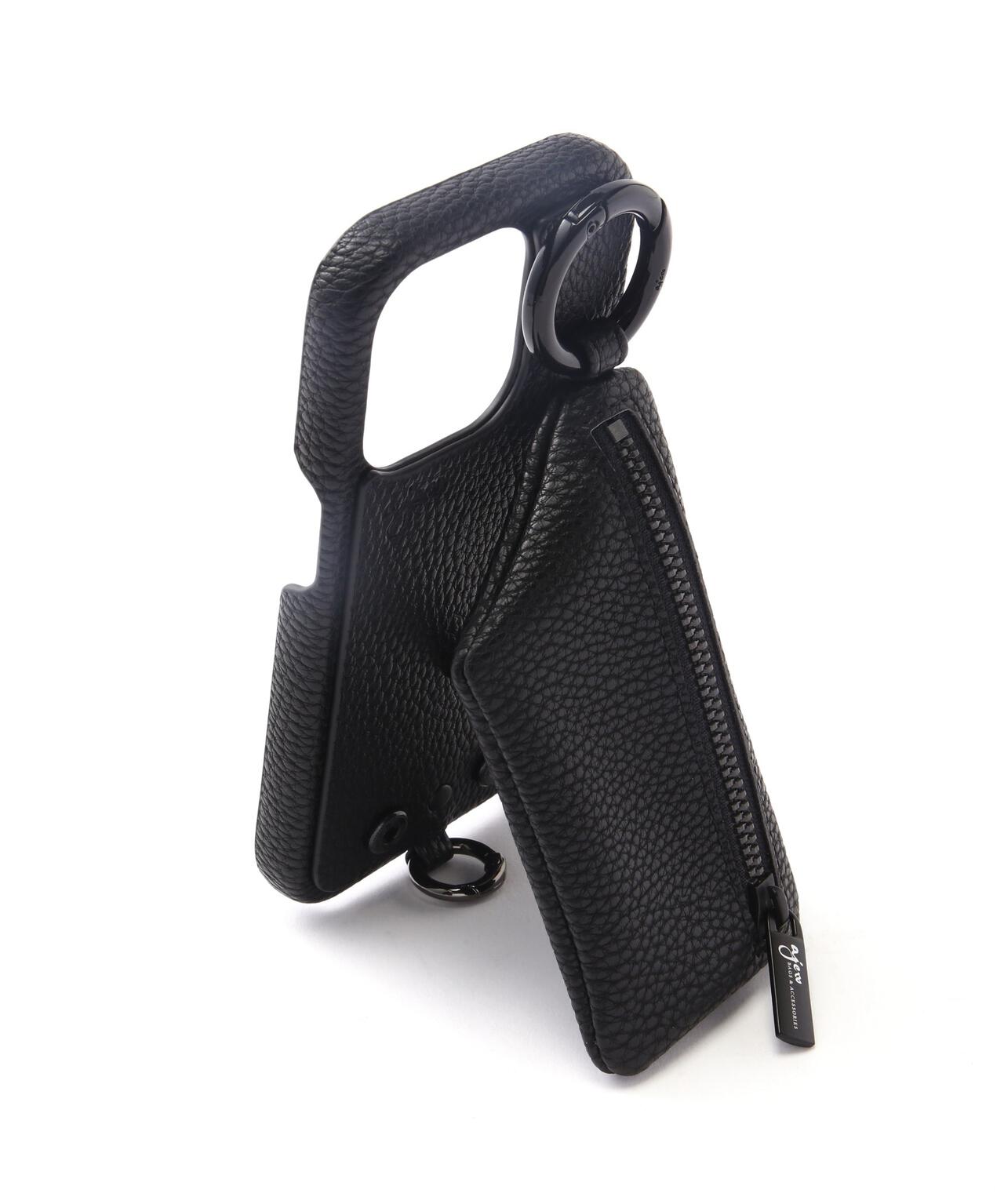 ajew/エジュー/別注【ひも付き】iPhone16_16Pro/BLACK | ROYAL FLASH