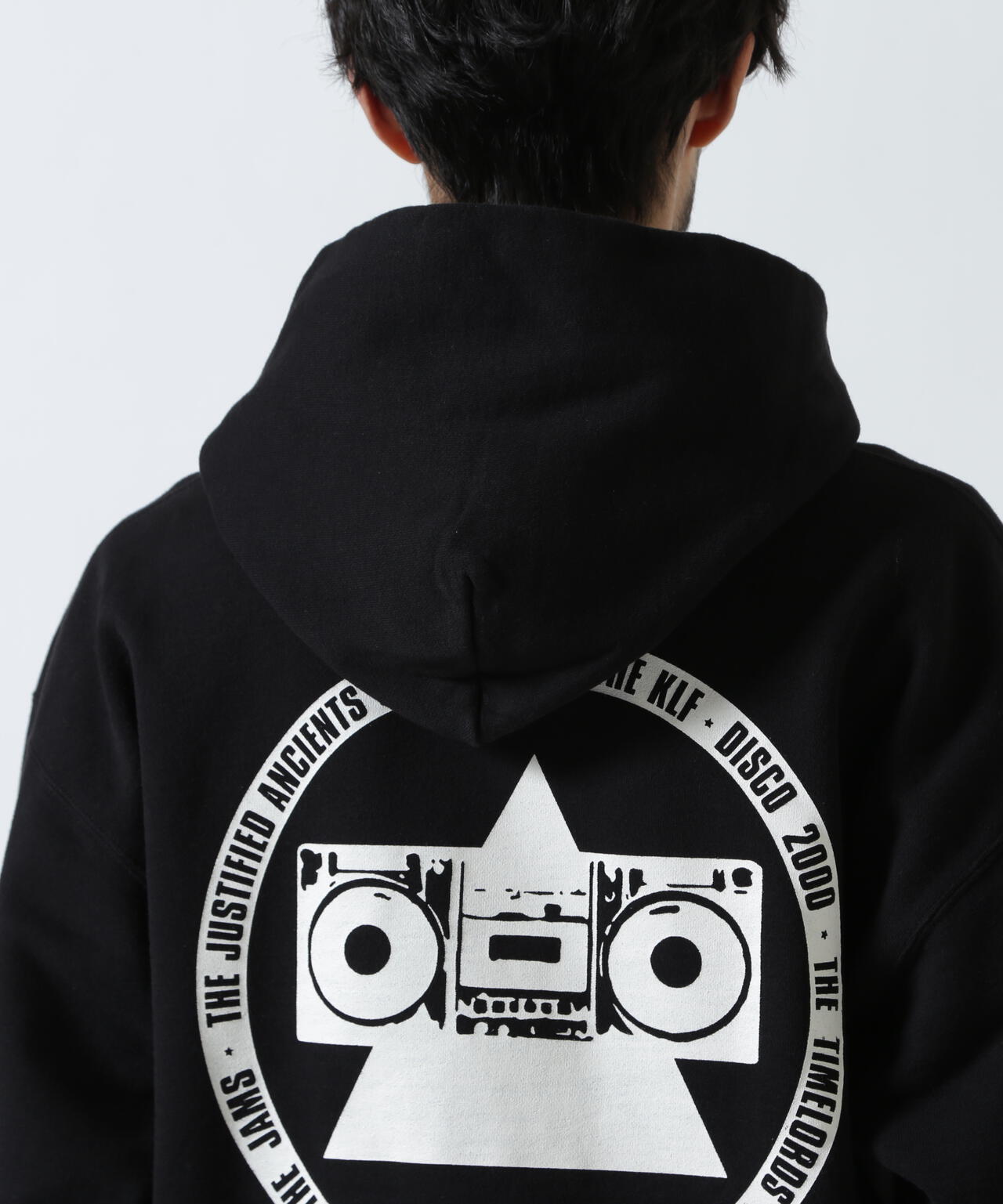 SAINT MICHAEL/セントマイケル/KLF HOODIE/KLF/BLACK | ROYAL FLASH