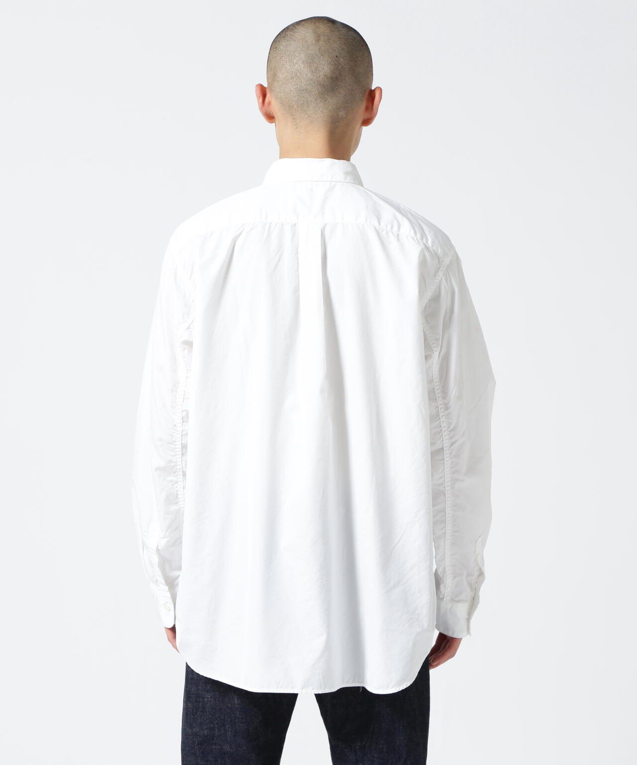 Sans limite/サンリミット/2本針ボックスレギュラーカラーシャツ