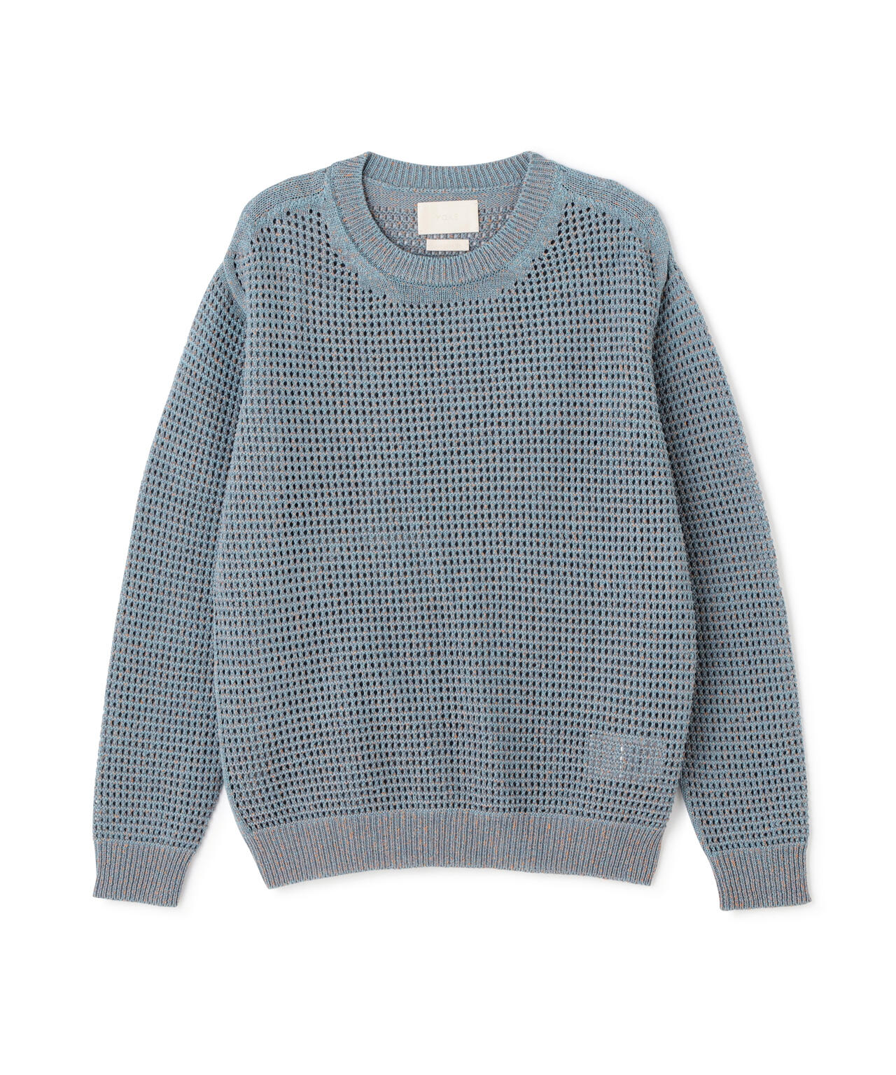 YOKE/ヨーク/MESH KNITTED CREWNECK SWEATER | GARDEN（ガーデン