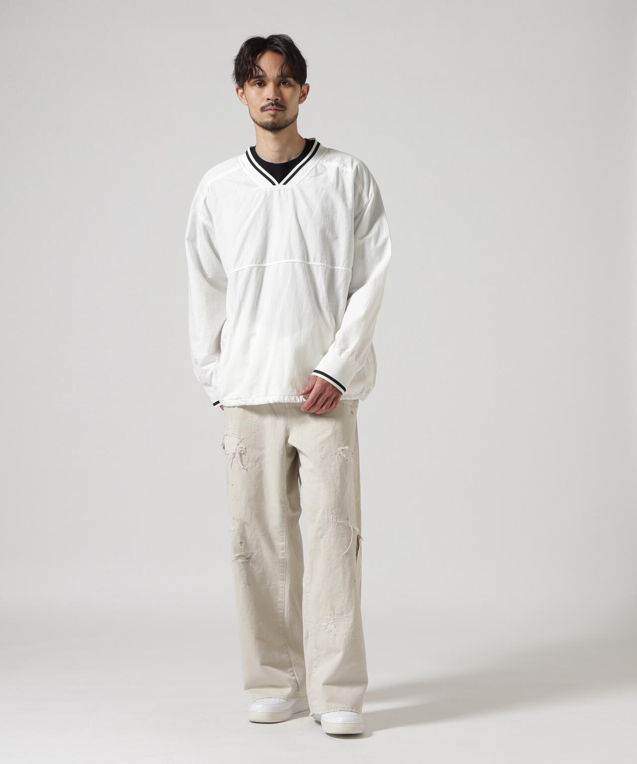ANCELLM/アンセルム/REMAKE WIDE CHINO TROUSERS | GARDEN（ガーデン