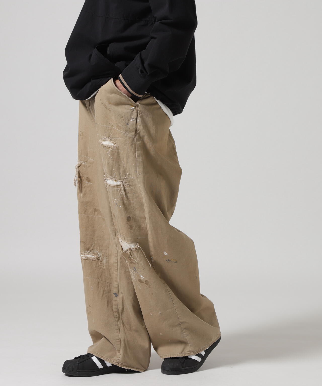 ANCELLM/アンセルム/REMAKE WIDE CHINO TROUSERS | GARDEN（ガーデン