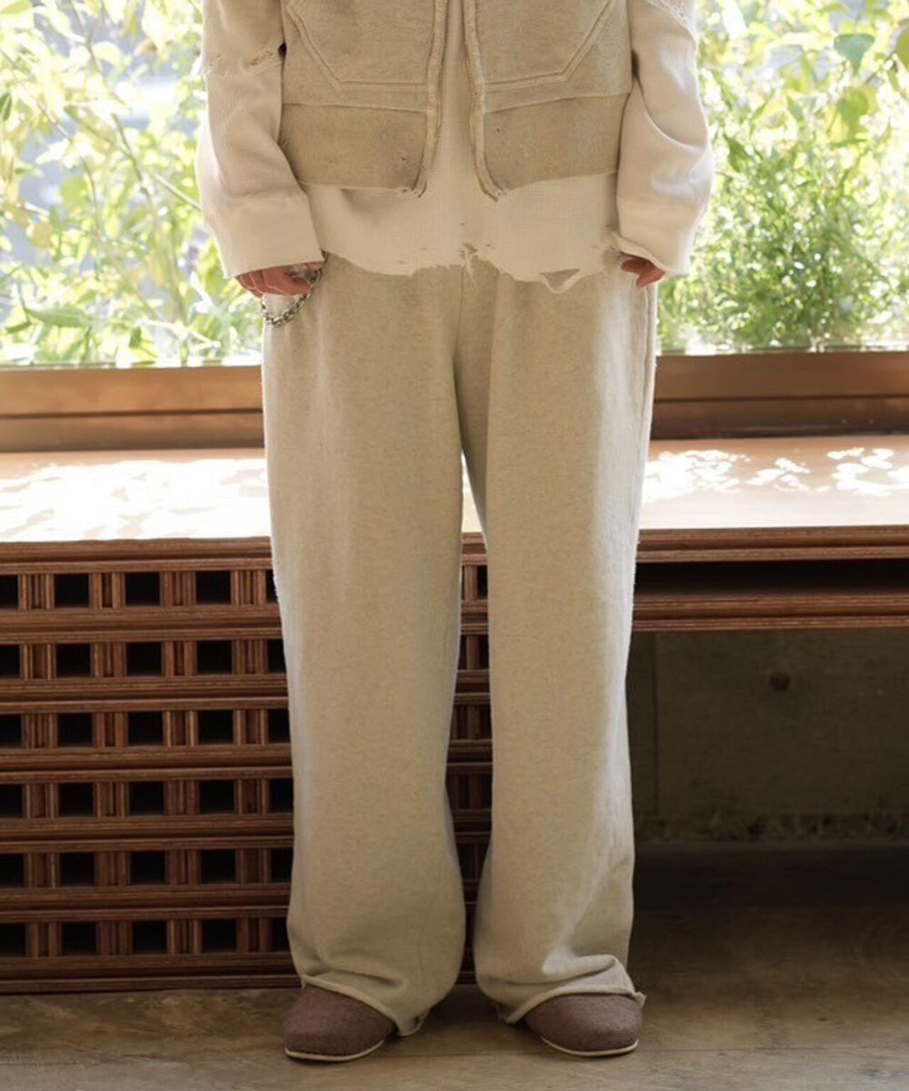 ANCELLM/アンセルム/DAMAGE SWEAT PANTS EX | GARDEN（ガーデン