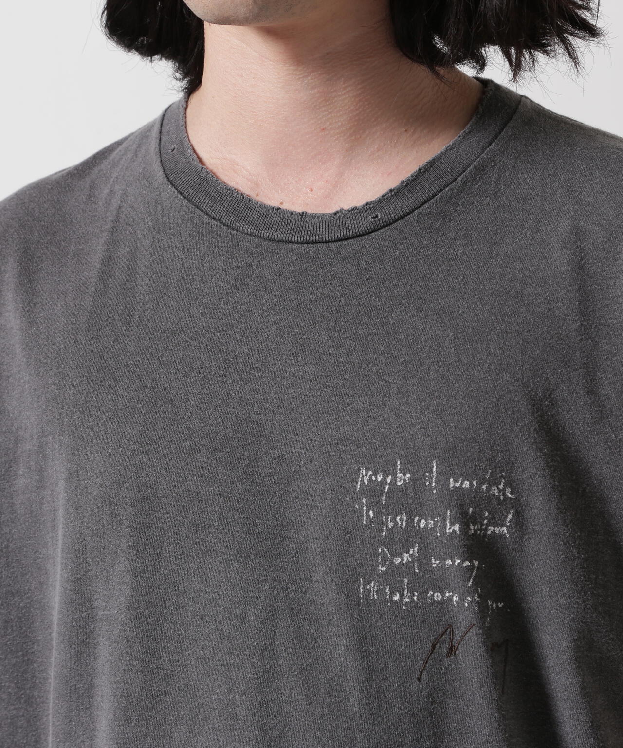 ANCELLM/アンセルム/MESSAGE T-SHIRT | GARDEN（ガーデン） ｜【公式