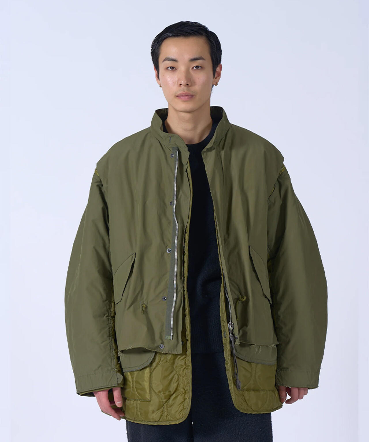 YOKE/ヨーク/Connected Military Blouson/YK25FW01023B | GARDEN