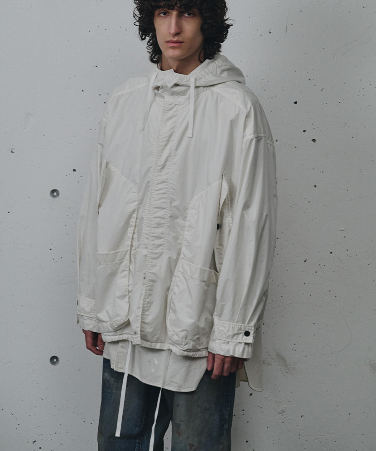 ANCELLM/アンセルム/HOODED FIELD SHIRT JACKET/ANC-SH91 | GARDEN