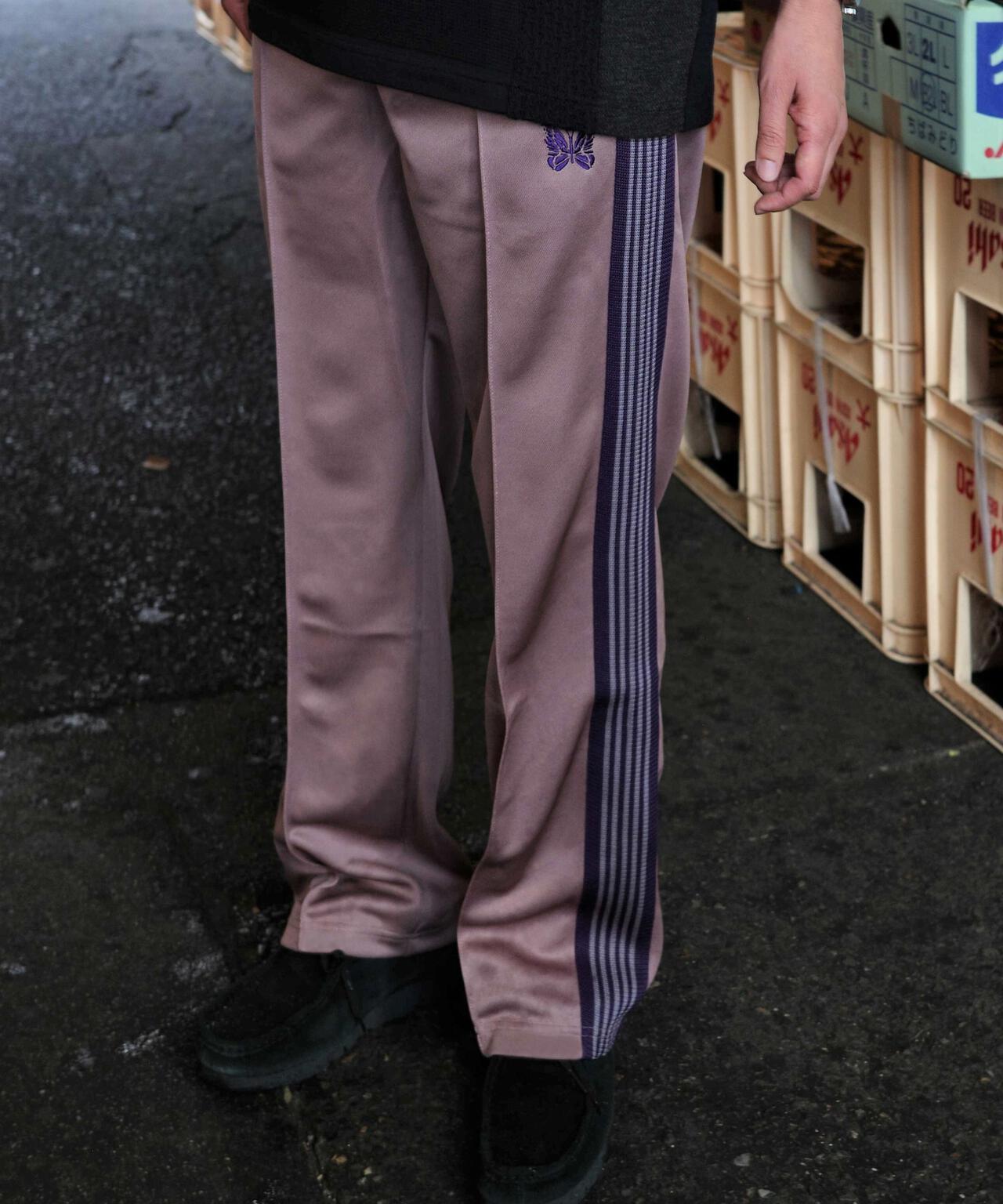 Needles/ニードルズ 別注TRACK PANT - POLY SMOOTH | BEAVER（ビーバー