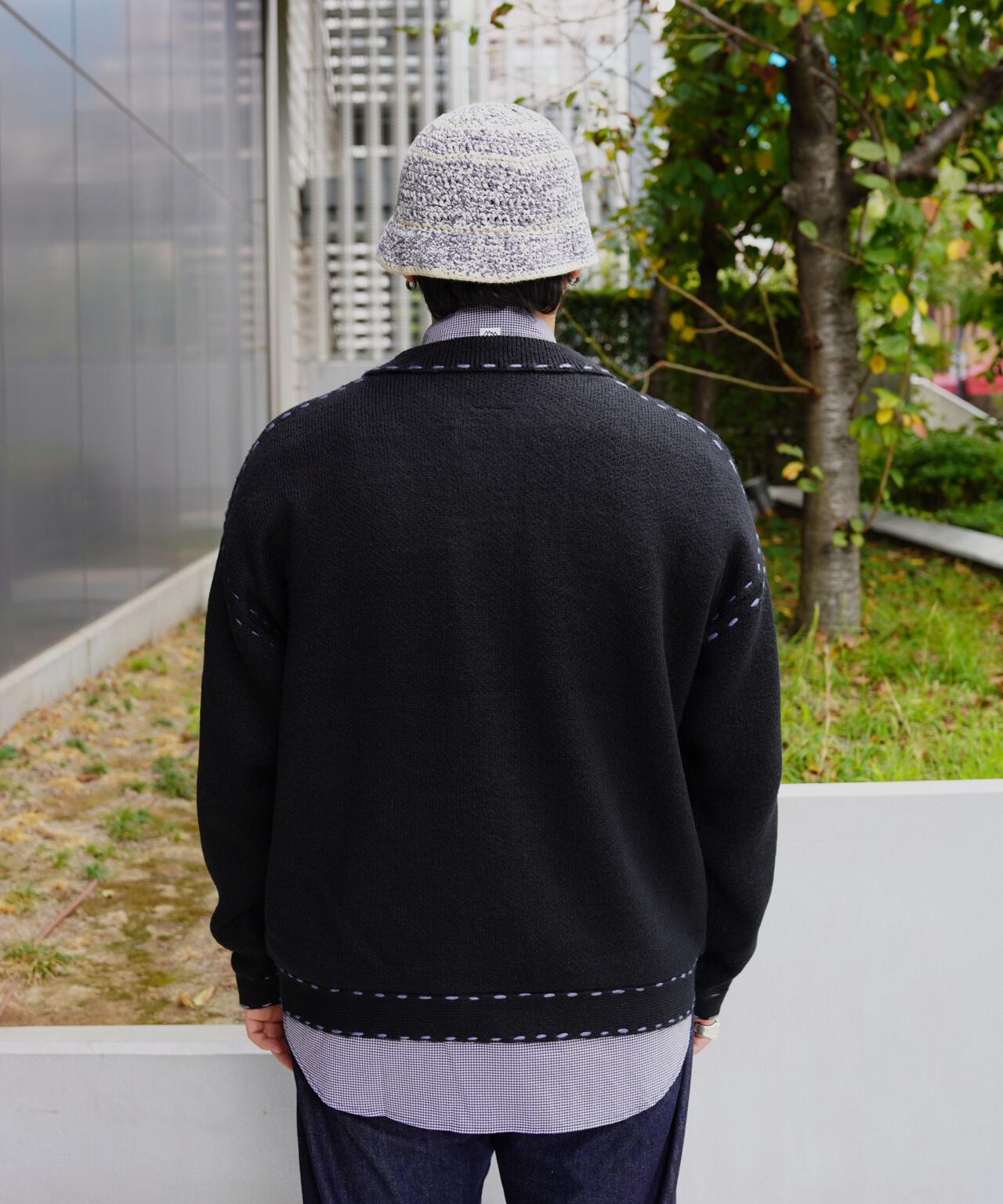 B omnivore/ビーオムニボー 起毛KNIT HAND JACKET | BEAVER（ビーバー