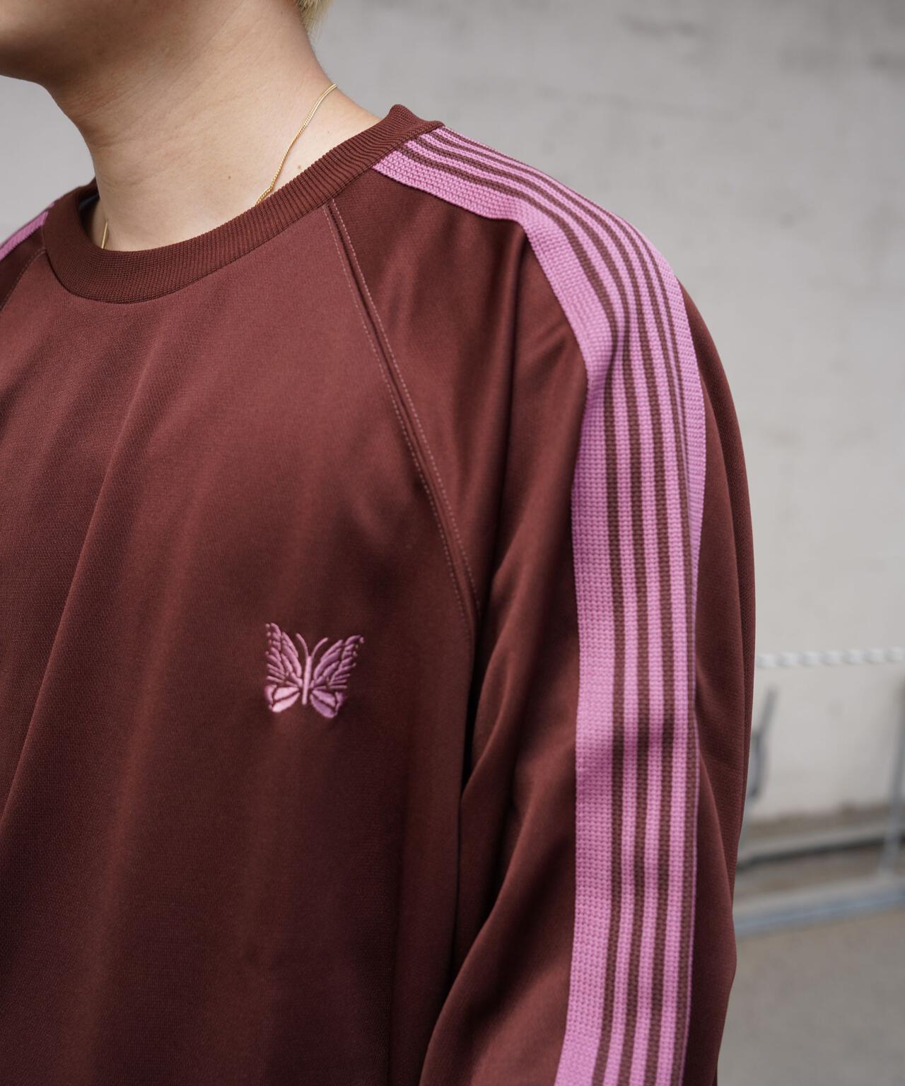 Needles/ニードルズ Track Crew Neck Shirt - Poly Smooth | BEAVER