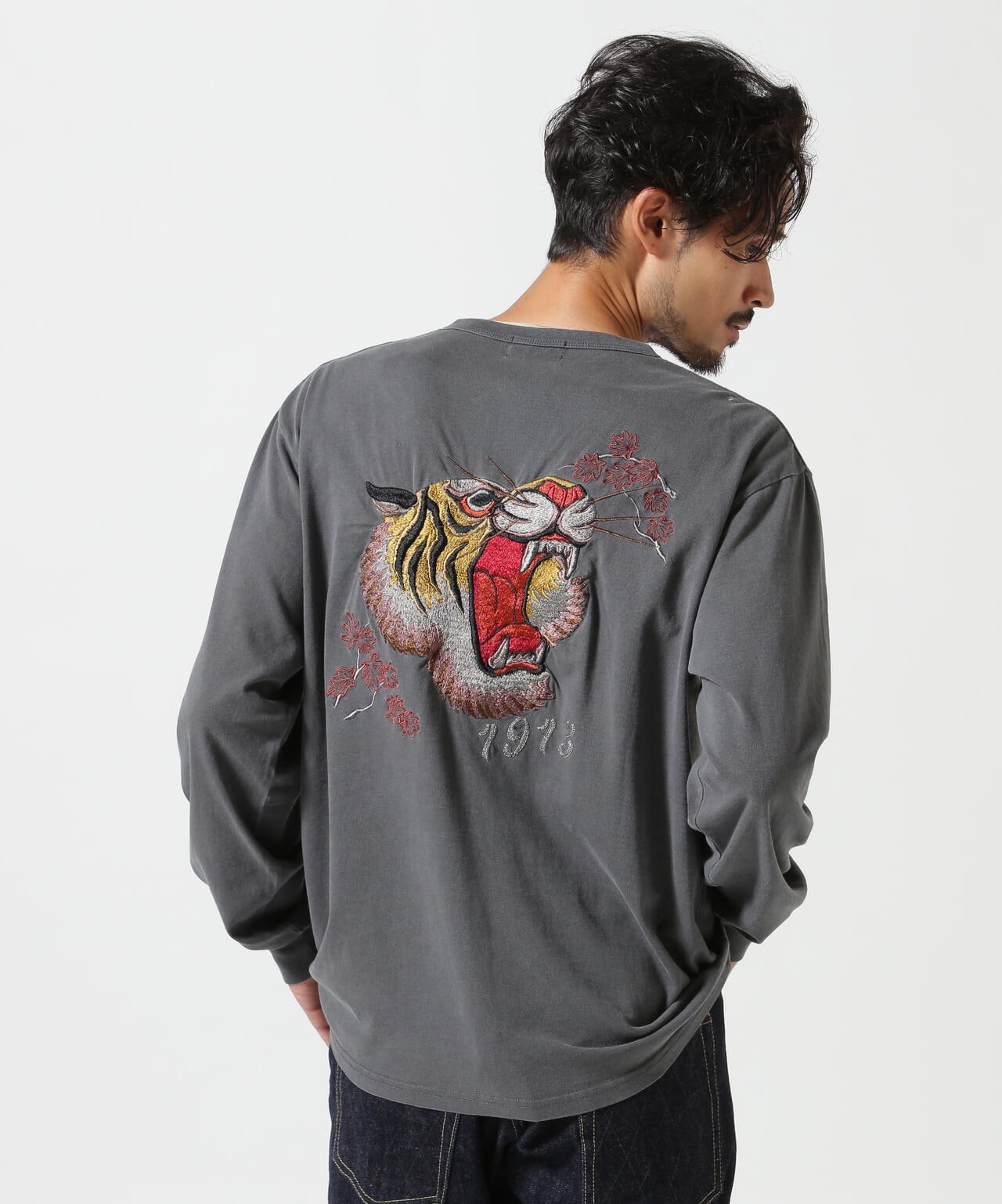 SOUVENIR LS T-SHIRT/スーベニア LS Tシャツ 顔虎 | Schott（ショット