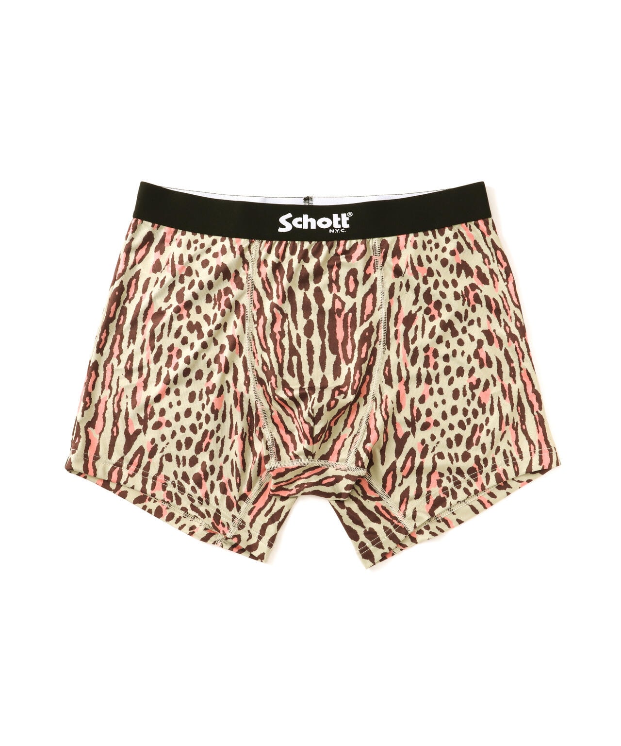 直営限定/BOXER PANTS LEOPARD/ボクサーパンツ レオパード | Schott