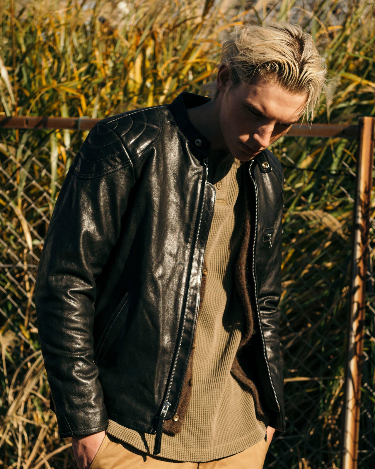 PADDED SINGLE RIDERS/パデット シングルライダース | Schott