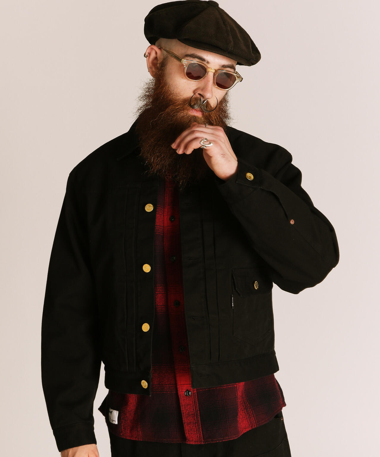 OMBRE CHECK CF LS SHIRT/オンブレ チェック CF LSシャツ | Schott