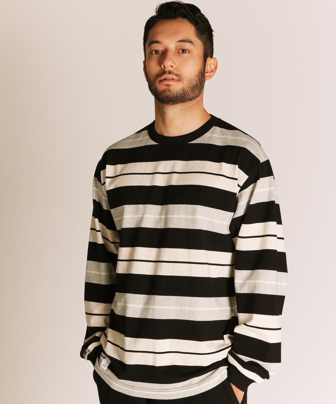 O.G. BORDER LS T-SHIRT/ボーダー ロングスリーブTシャツ | Schott