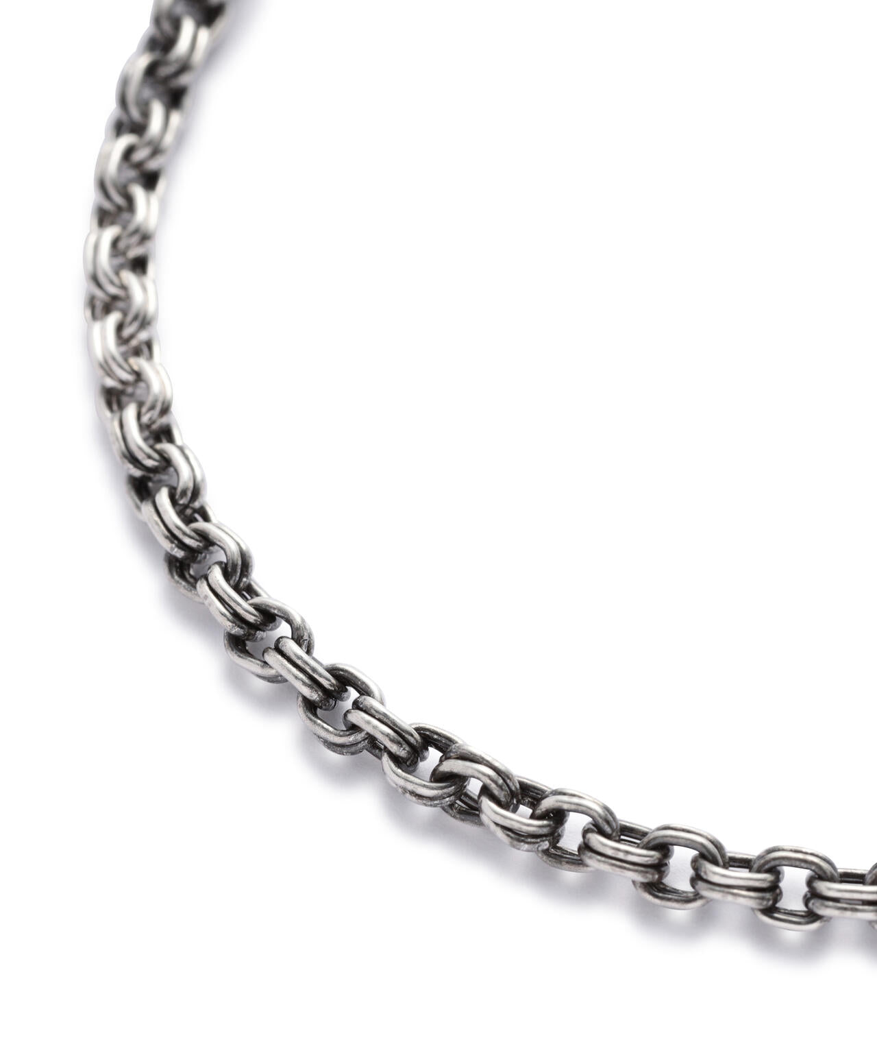 meian/メイアン/STERLING SILVER DOUBLE LINK CHAIN NECKLACE | Schott
