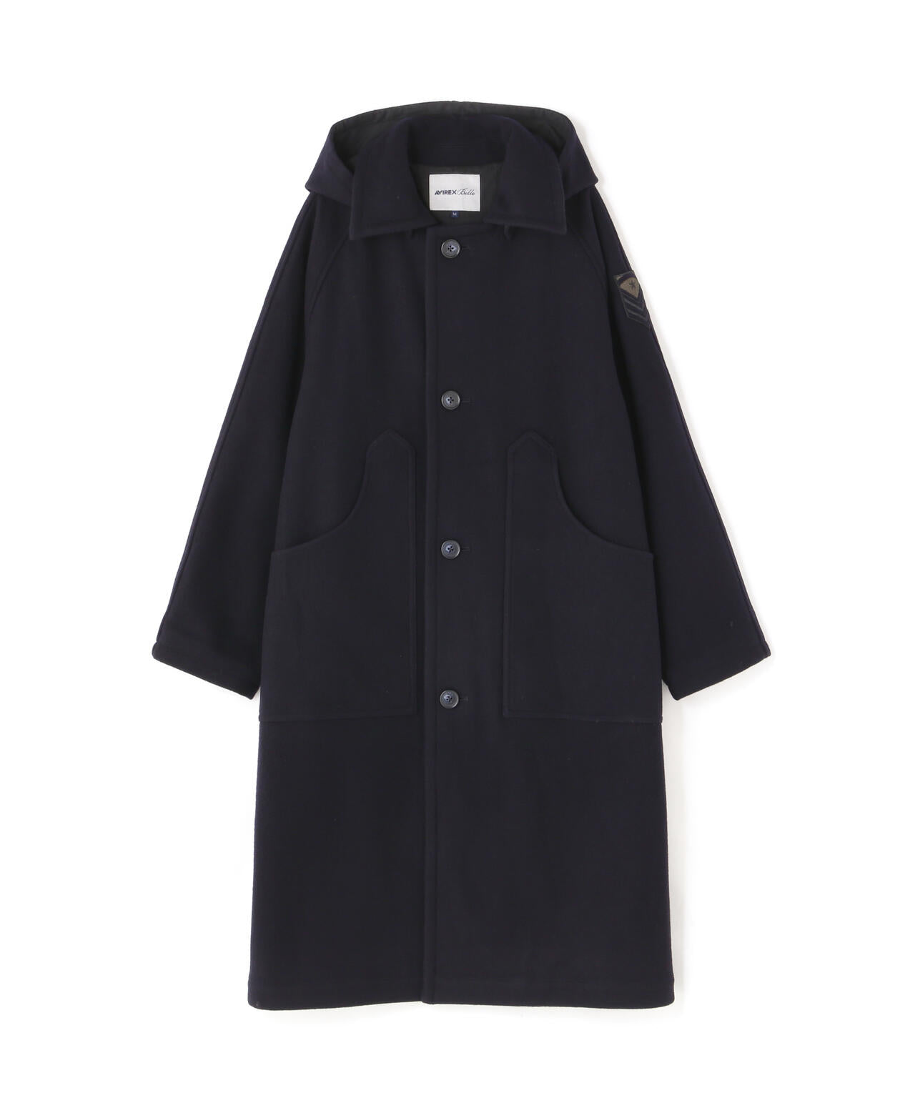 ITALY NAVY LONG COAT/ イタリーネイビーロングコート | AVIREX