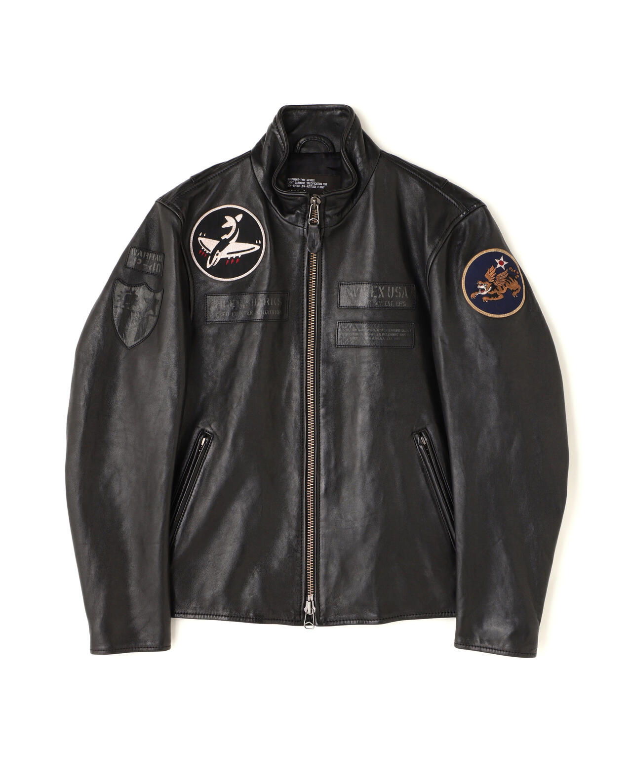 直営店限定》AGED WAPPEN STAND ZIP RIDERS / エイジド ワッペン