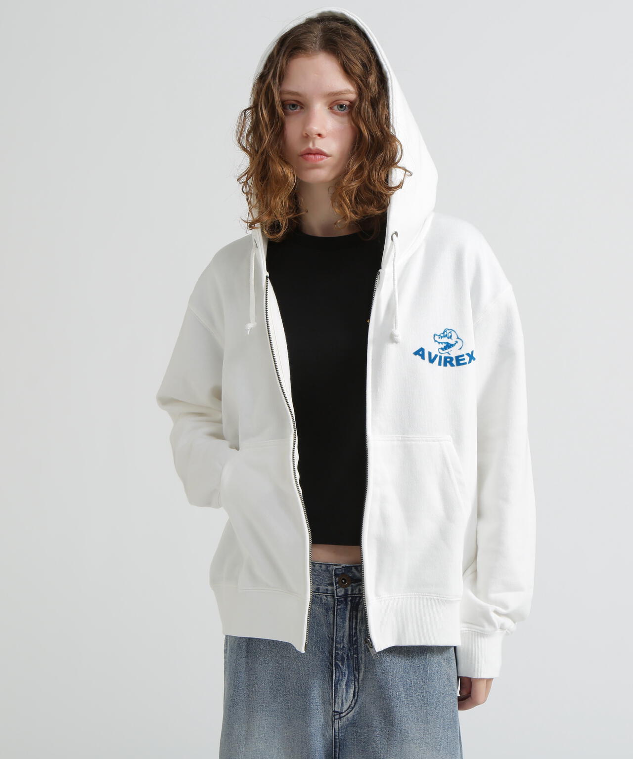 WEB&DEPOT限定》USS FORT SNELLING ZIPUP HOODIE | AVIREX