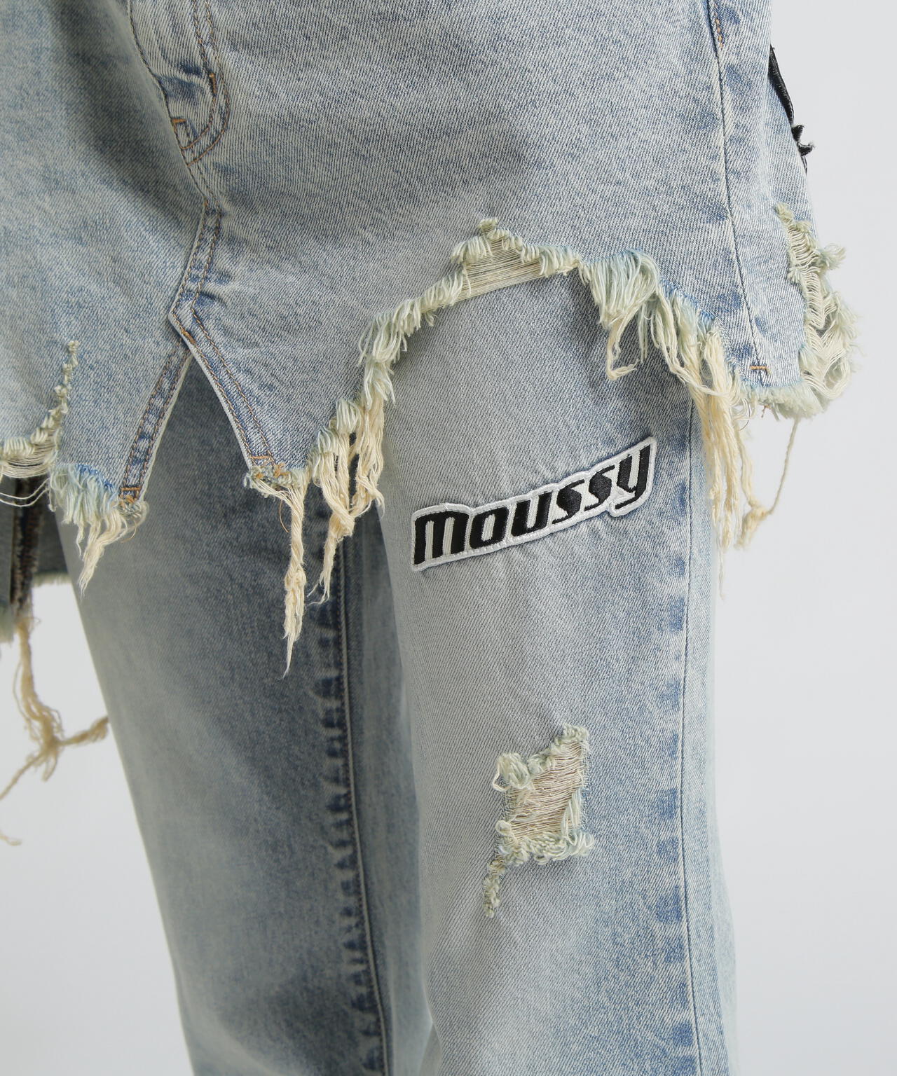 AVIREX×MOUSSY》TWIN SLIM FLARE DENIM PANTS | AVIREX