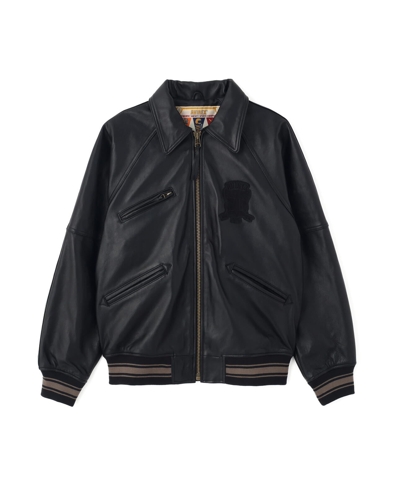 WEB&DEPOT限定》LIGHT SIGNATURE VARSITY JACKET | AVIREX
