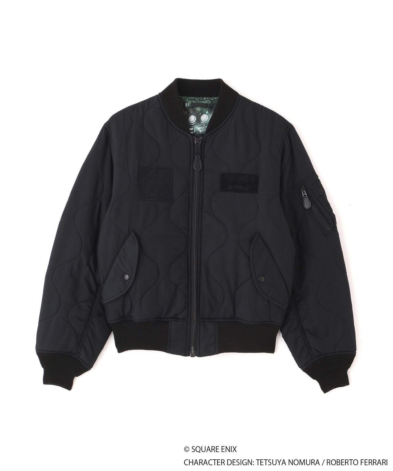 AVIREX × FINAL FANTASY VII REMAKE》QUILT MA-1 ”MIDGAR” | AVIREX