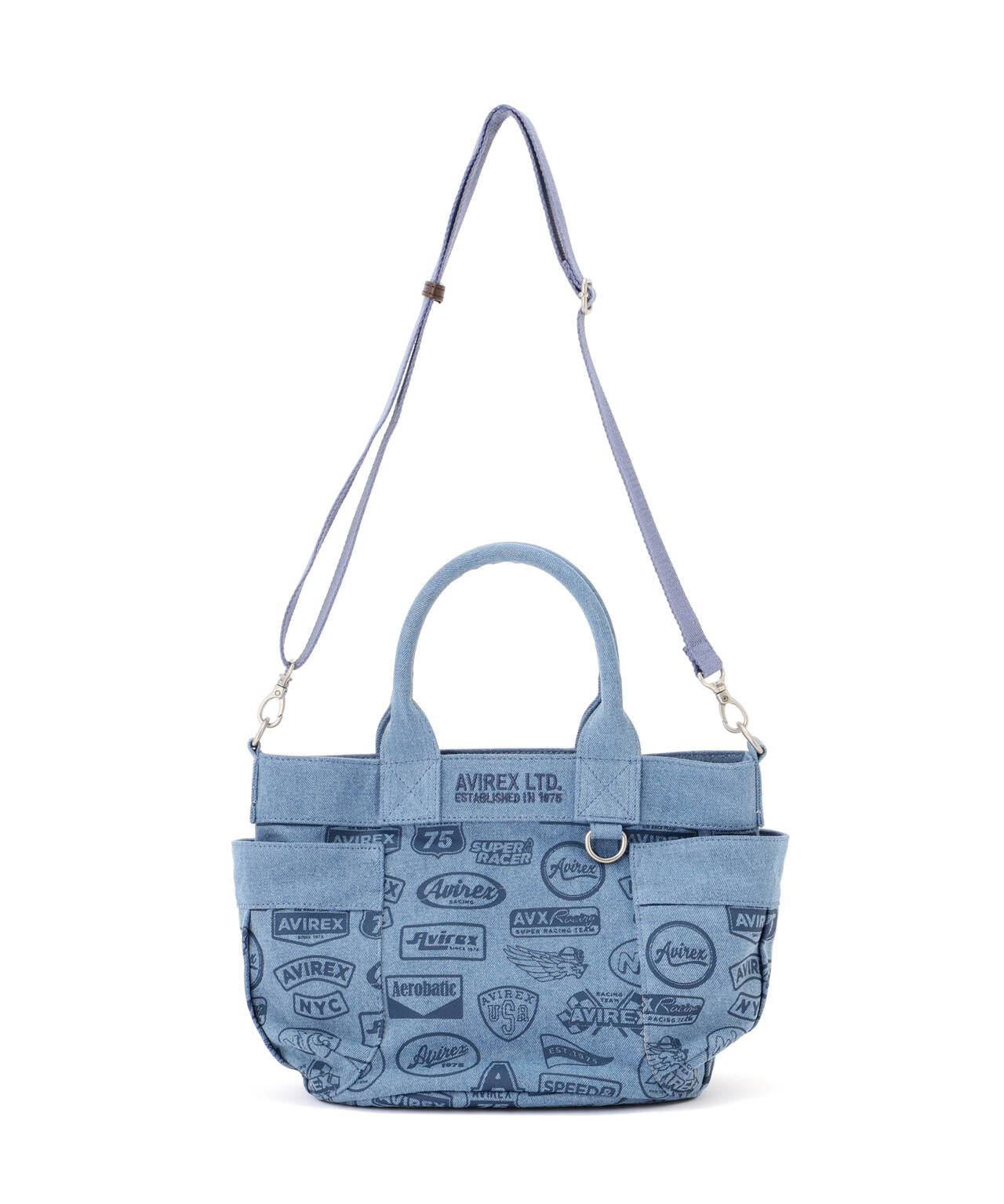 直営店限定》DENIM PATTERN MINI TOTE BAG | AVIREX（アヴィレックス